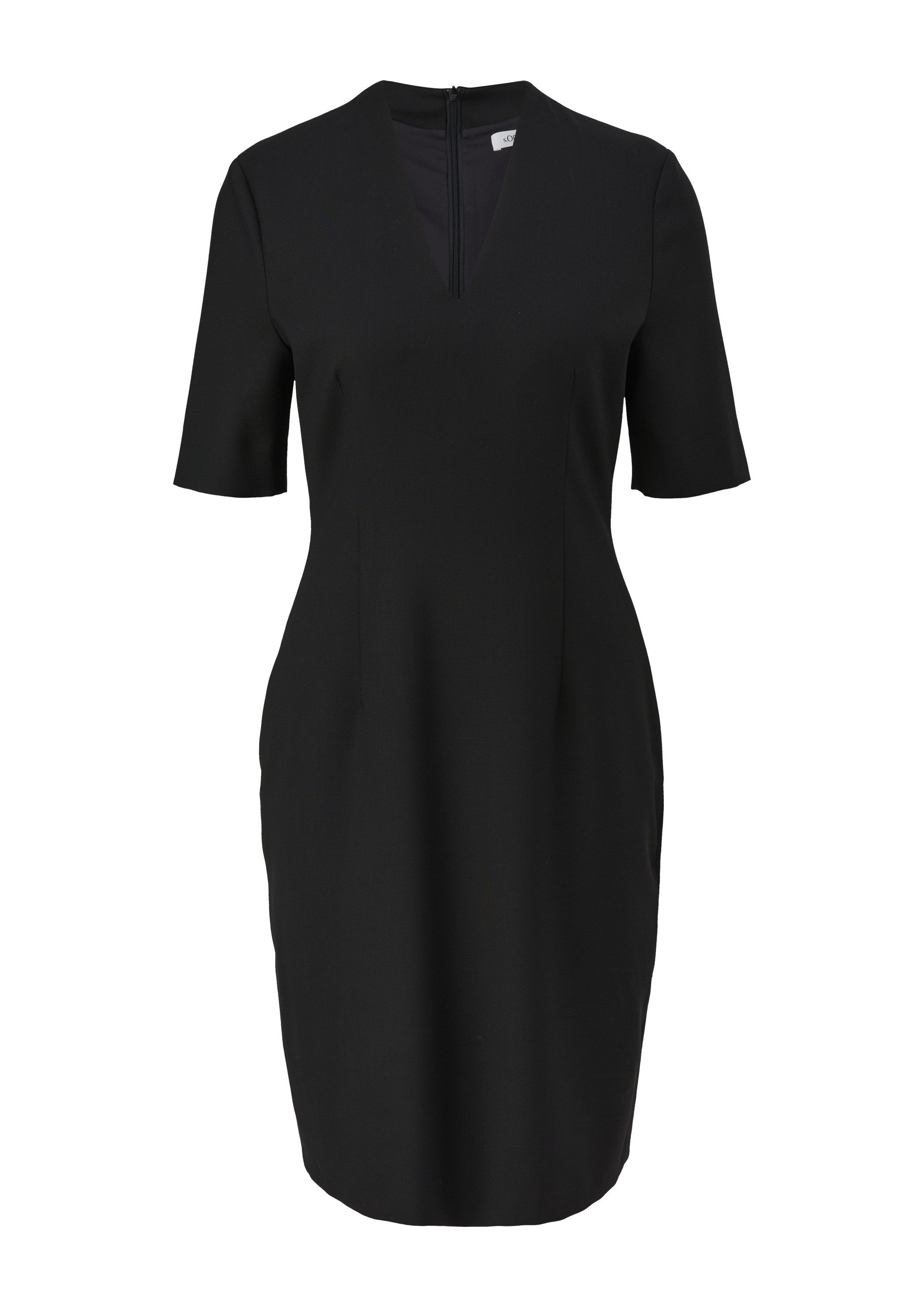 s.Oliver Minikleid Kleid Etuikleid aus Viskosemix günstig online kaufen