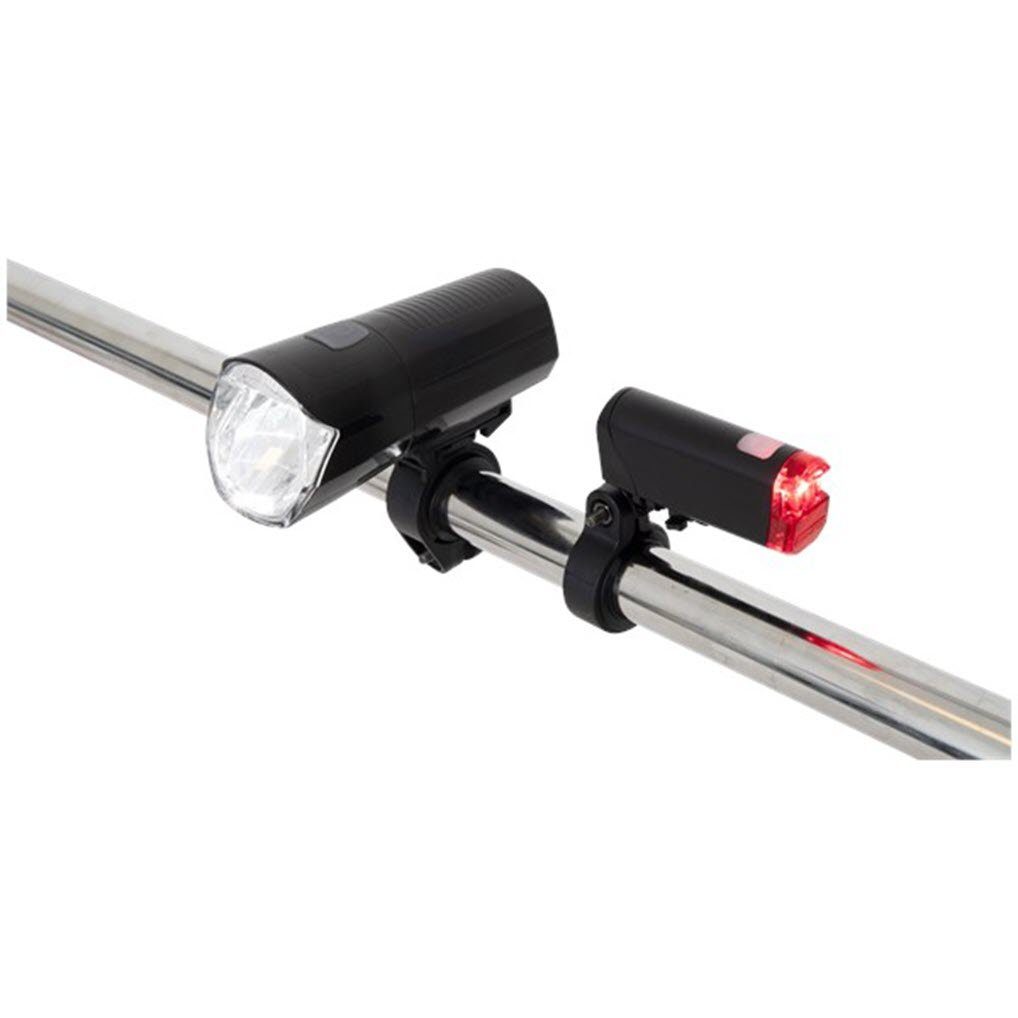 ZD Trading Fahrradbeleuchtung Fahrradbeleuchtungs-Set mit Batterien