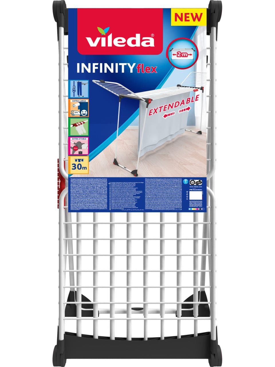 Vileda Wäscheständer Vileda Wäscheständer Infinity Flex