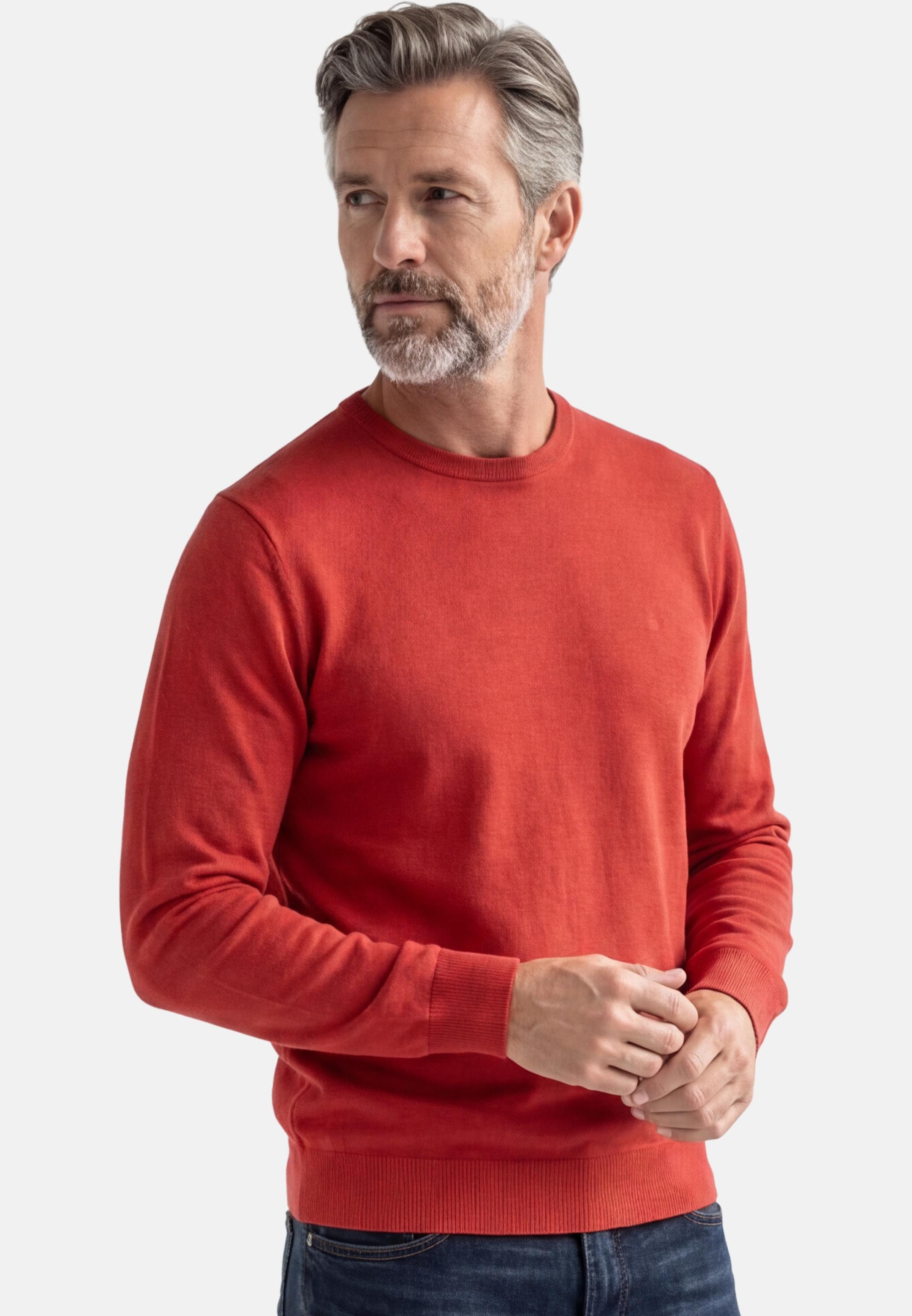 Rundhalspullover Basic