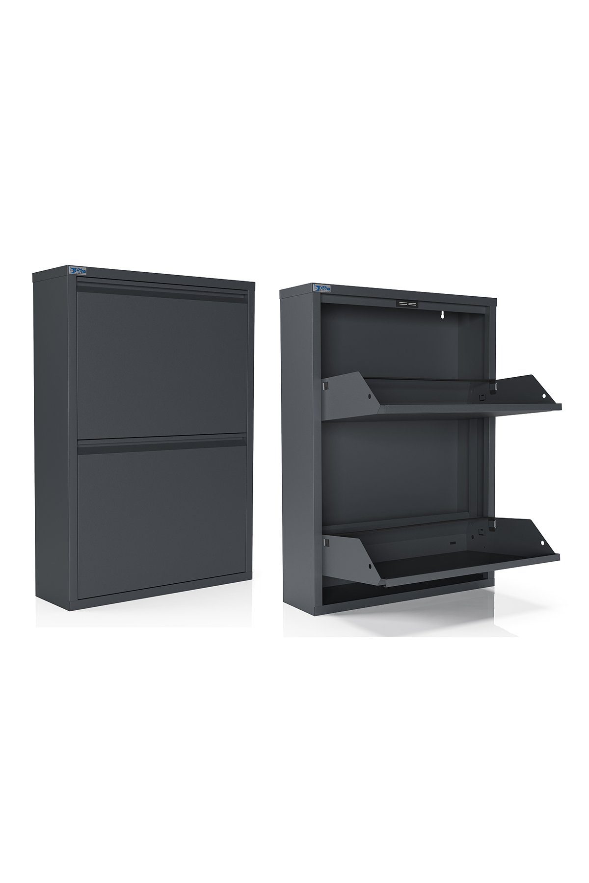 Kaufexpress GmbH Schuhschrank Schuhregal Metall 2–5 günstig online kaufen