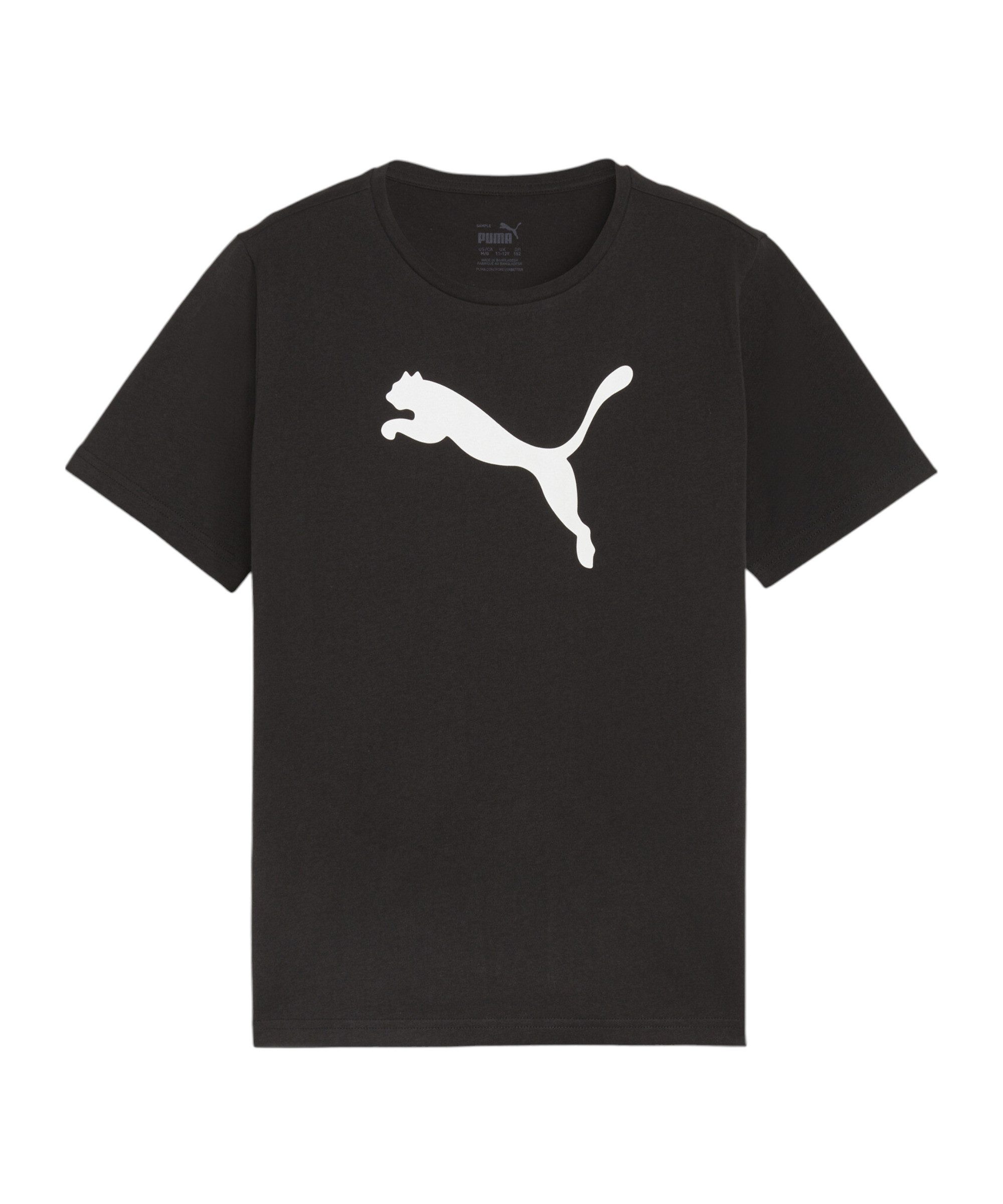 PUMA T-Shirt PUMA teamRISE Logo Trainingshirt Kids Baumwolle