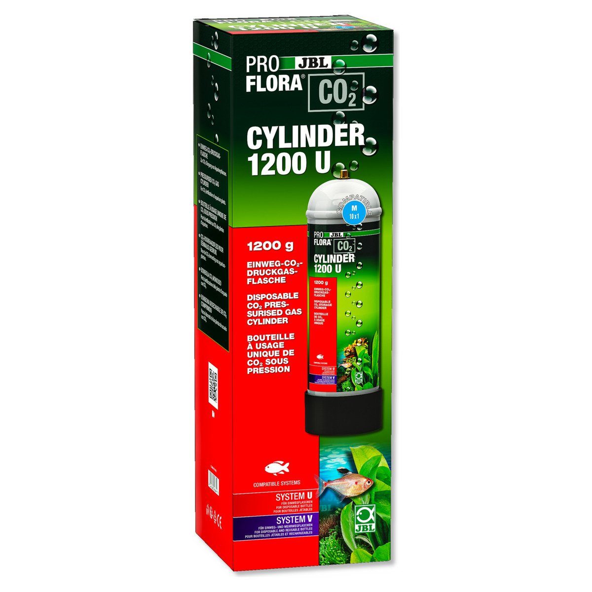 JBL GmbH & Co. KG CO2 Diffusor ProFlora CO2 Cylinder 1200 U