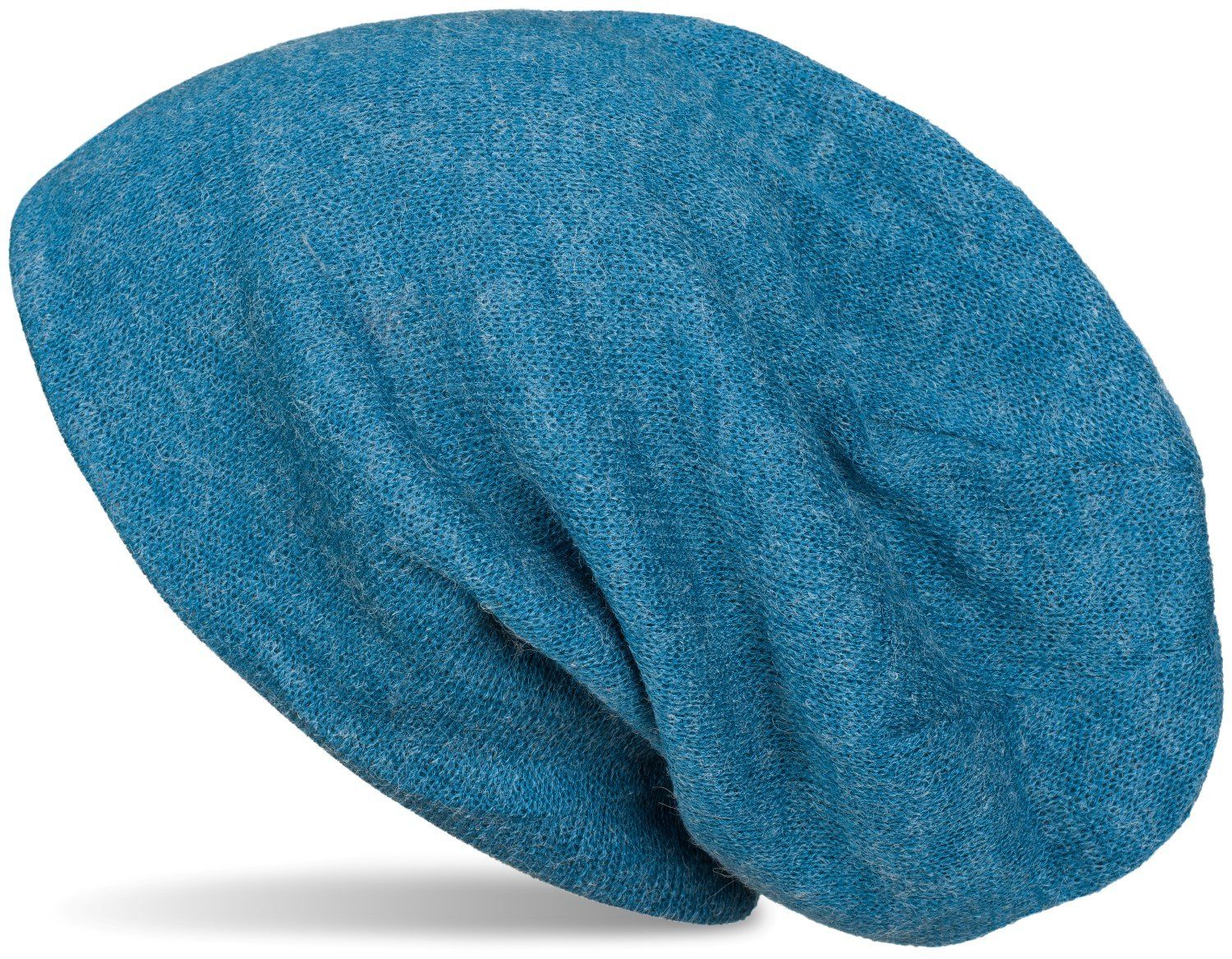 styleBREAKER Strickmütze Feinstrick Beanie Meliert (1-St)