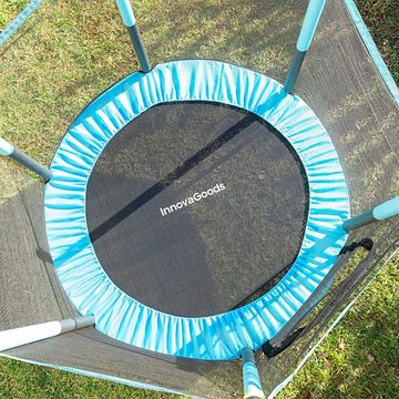 InnovaGoods Kindertrampolin Trampolin mit Sicherheitsnetz, für Kinder 3+ Jahre, bis zum 100 kg