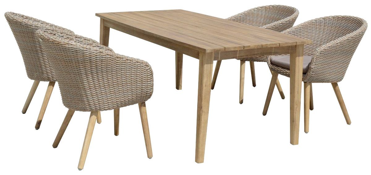 Garden Pleasure Garten-Essgruppe VISALIA