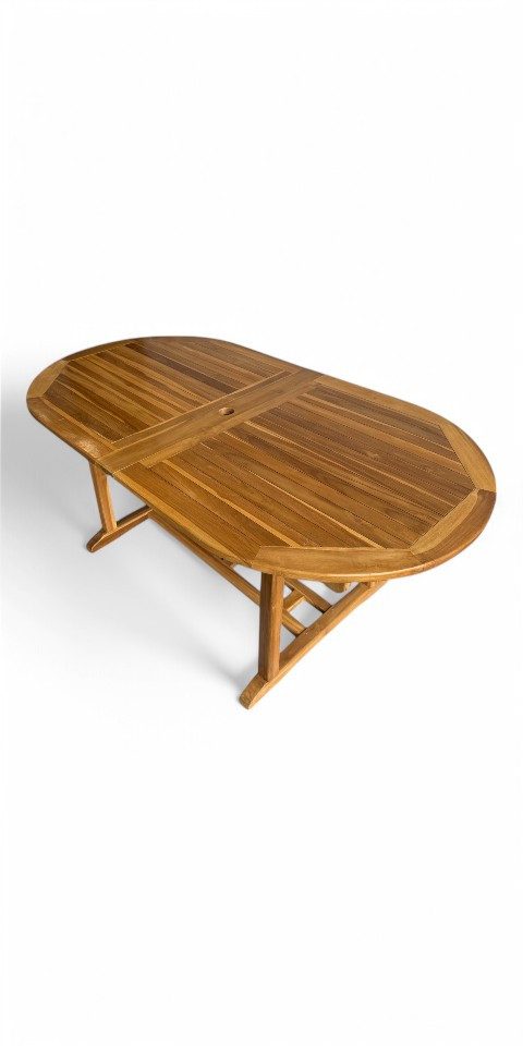 FaHome Gartentisch Handgefertigter Gartentisch – Einzigartiges Unikat für den Garten