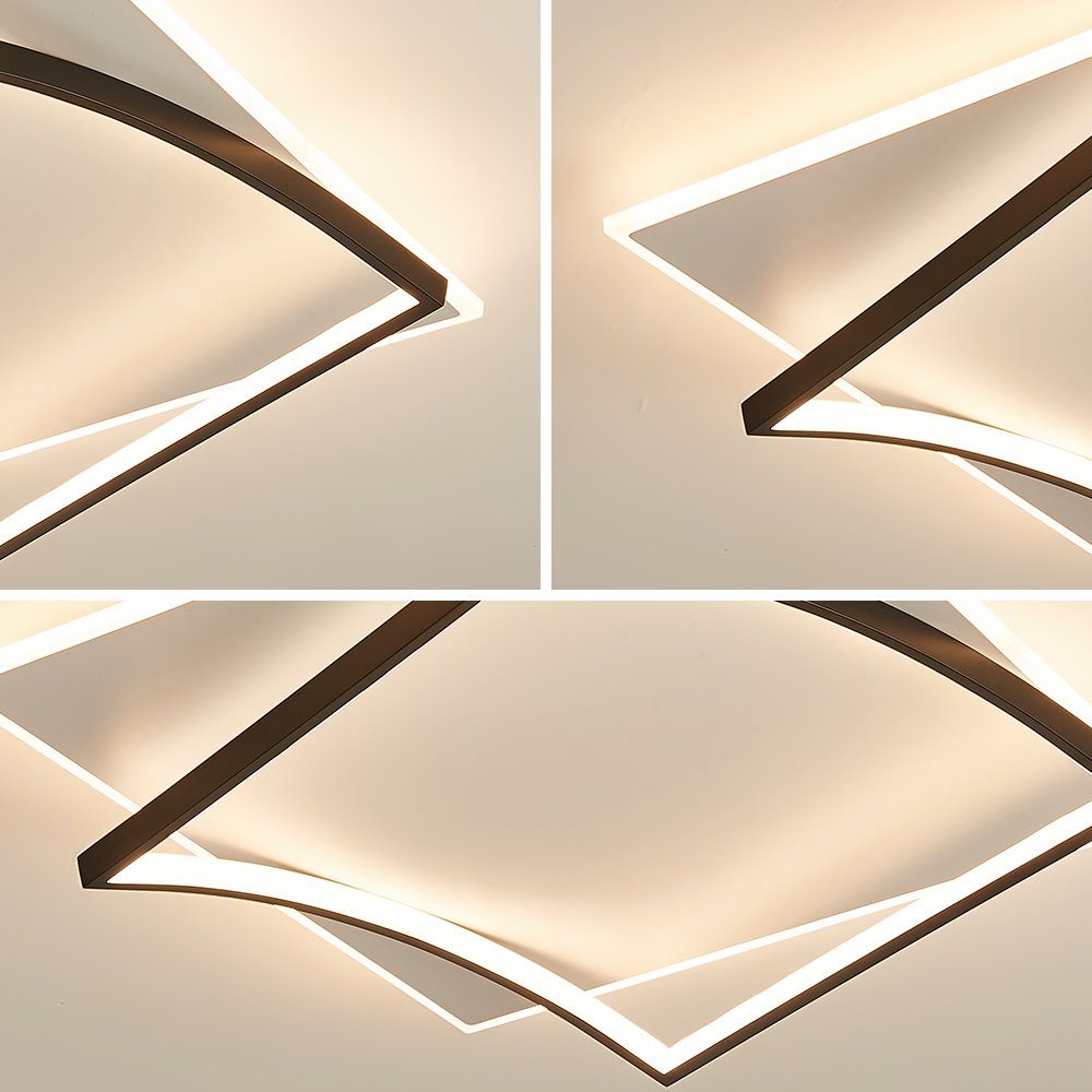 Eurotondisplay LED Deckenleuchte LED Deckenleuchte Fernbedienung Helligkeit günstig online kaufen