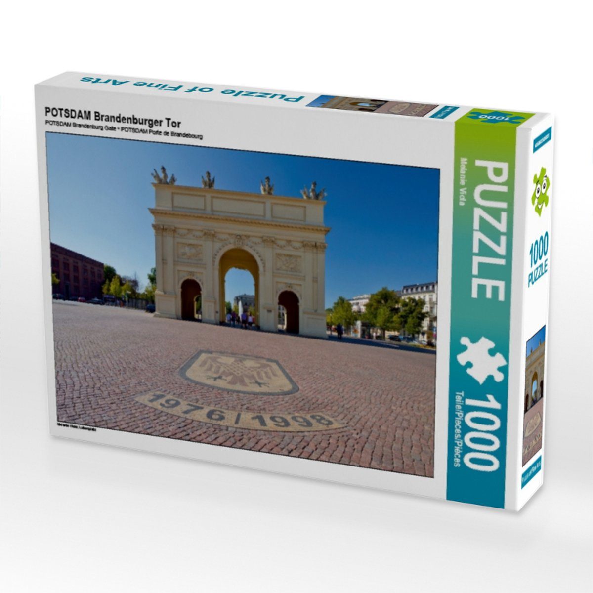 1000 CALVENDO Brandenburger Foto-Puzzle Bild 48 Teile 64 Melanie 1000 Viola, Puzzle Lege-Größe von POTSDAM x Puzzle cm Tor CALVENDO Puzzleteile