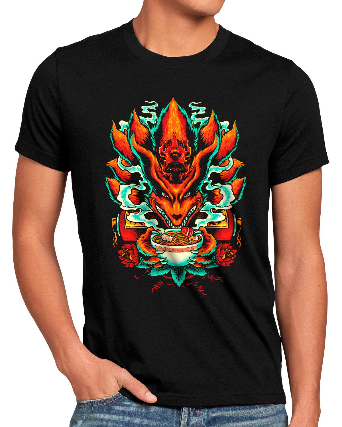style3 T-Shirt Ninja Ramen kakashi sasuke günstig online kaufen