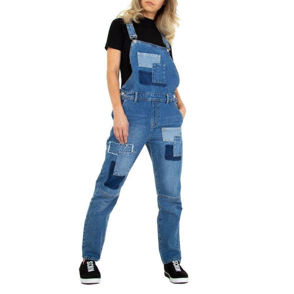 Ital-Design Latzhose »Damen Freizeit« Jeans in Blau online kaufen | OTTO