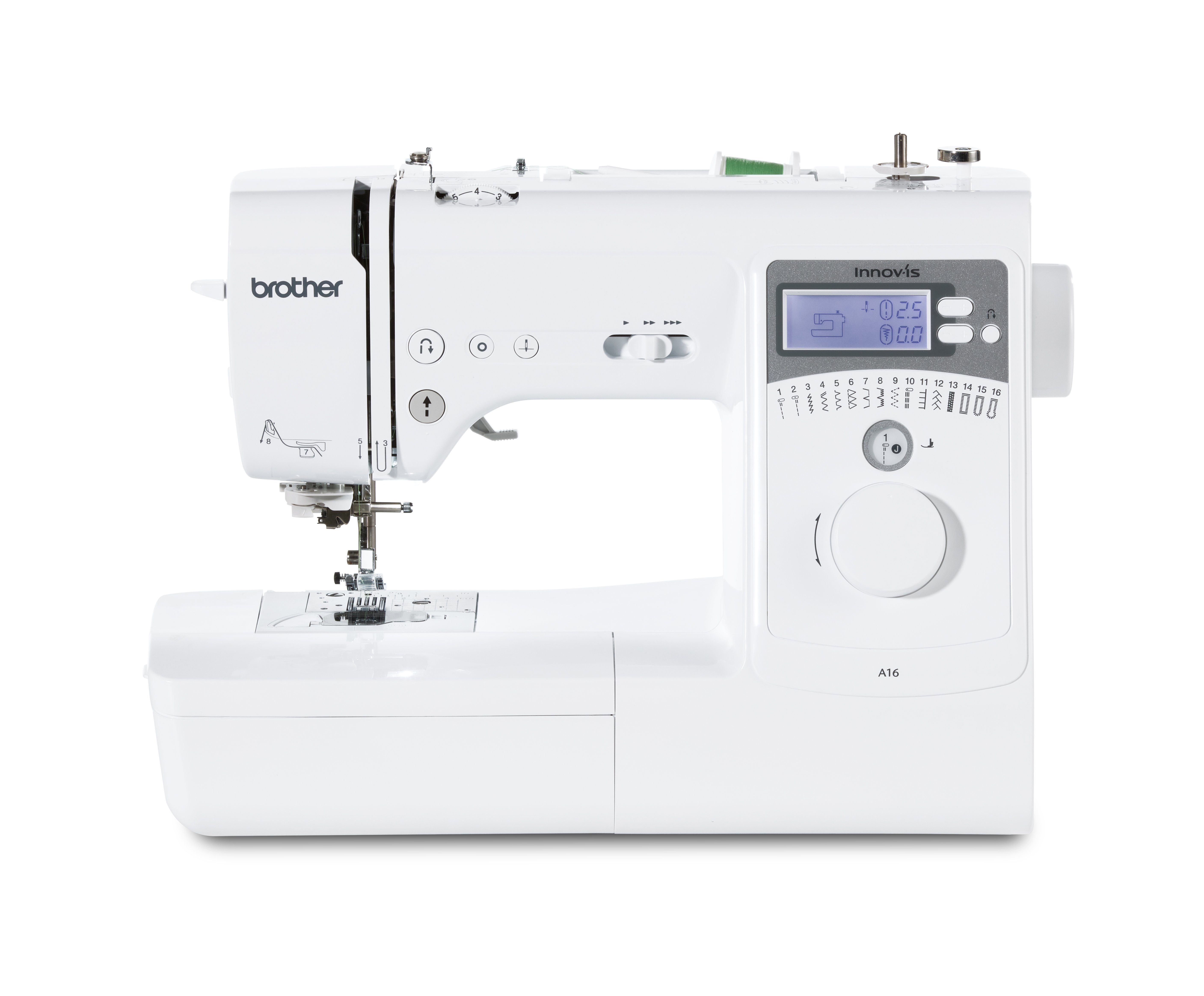 Brother Computer-Nähmaschine Innov-is A16 Freiarm Nähmaschine mit Display