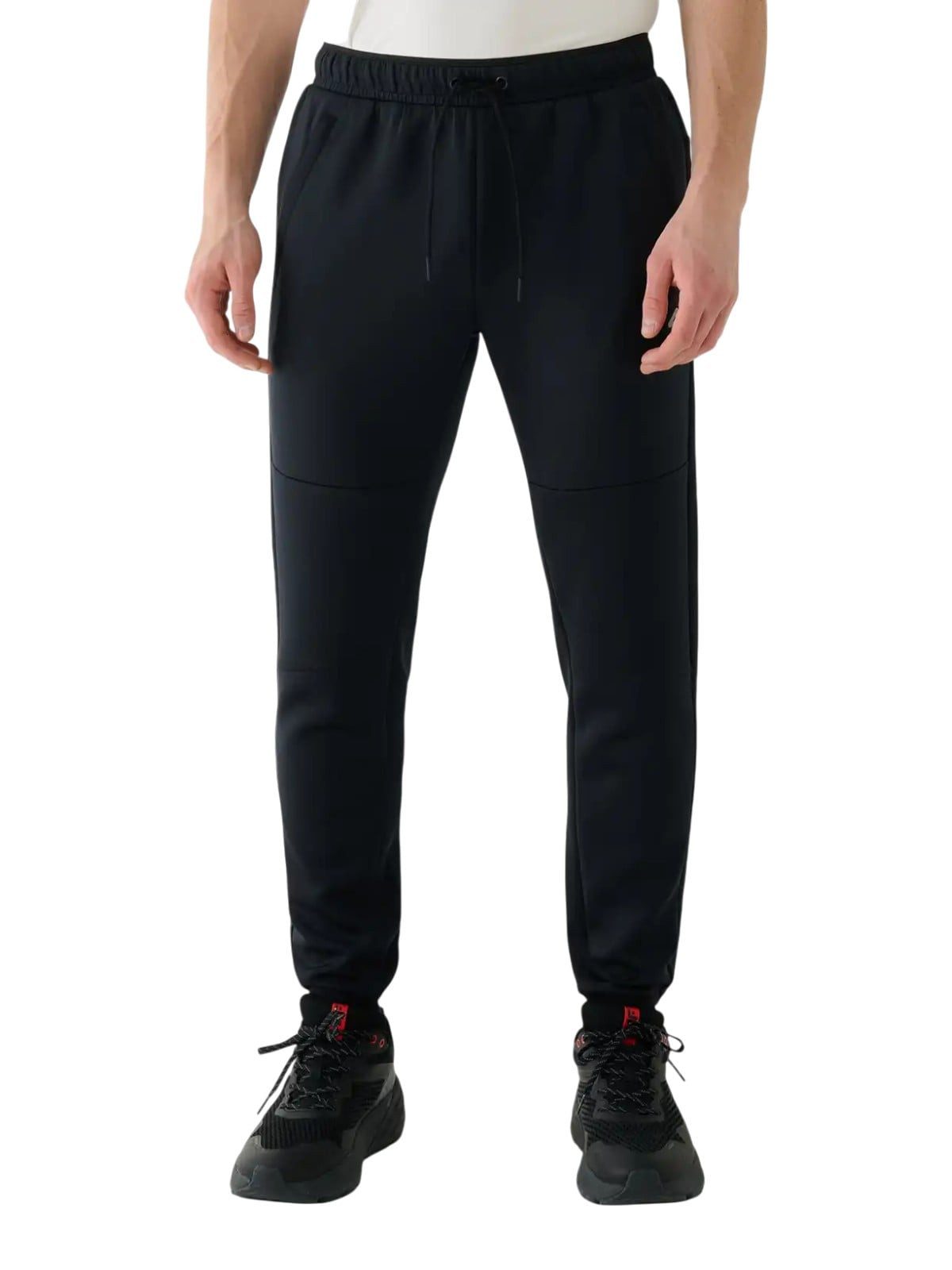 4F Trainingshose FNK M0888 (schnelltrocknend) lang schwarz Herren