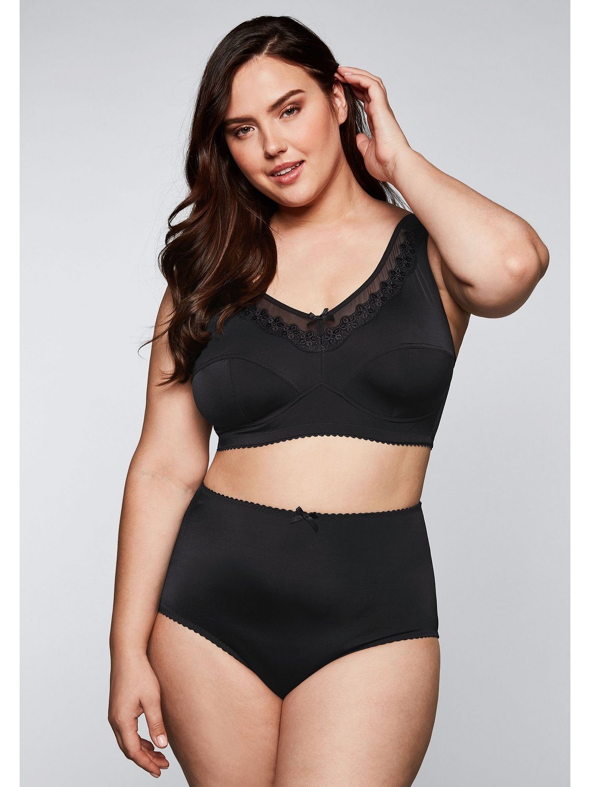 Sheego Bügelloser BH Große Größen mit breitem Unterbrustband