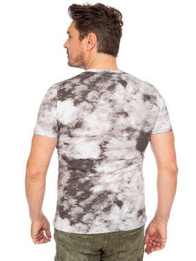 Almsach Trachtenshirt T-Shirt 151 CO stone