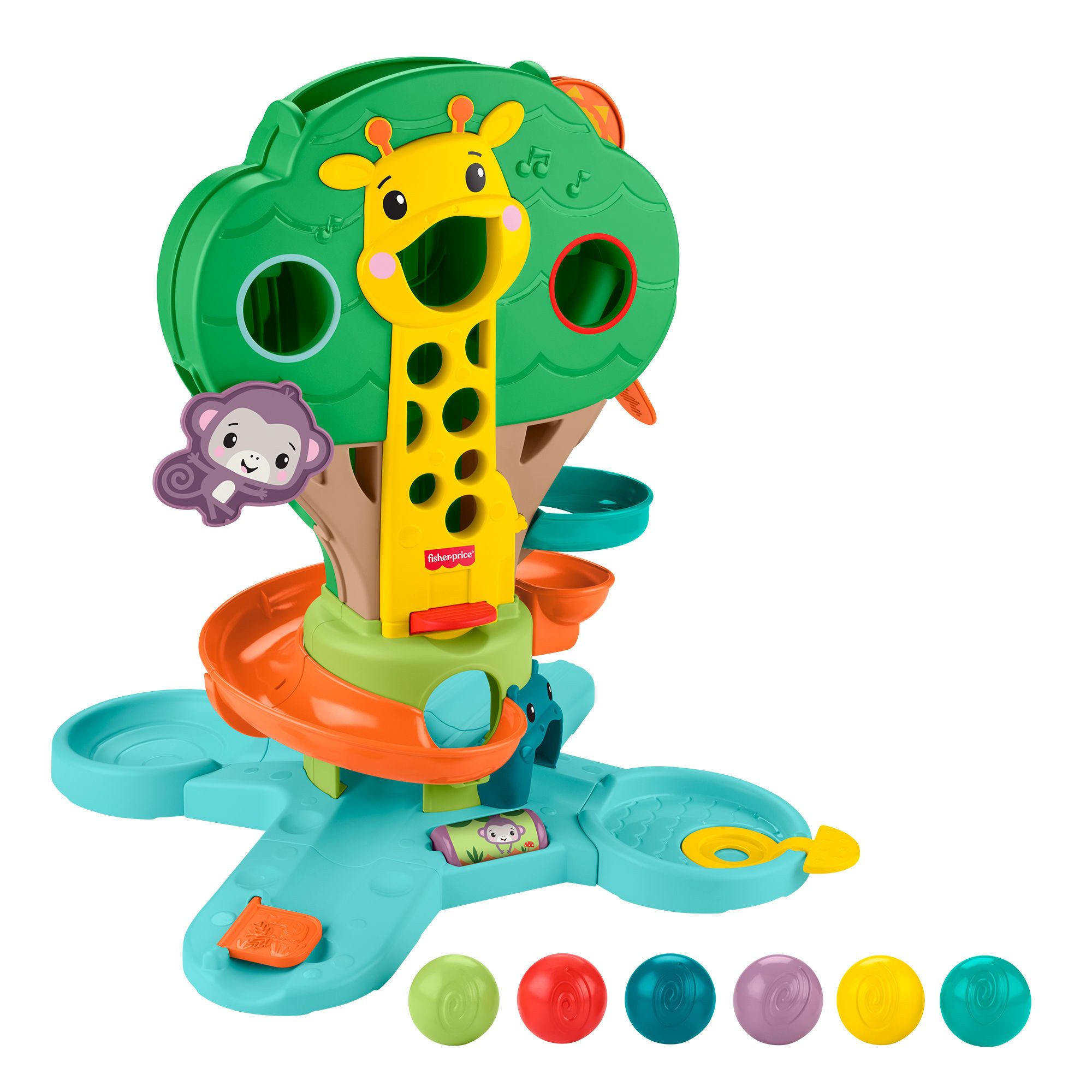 Fisher-Price® Kugelbahn Dschungelbaum, mit Sound – Bild 2 von 5