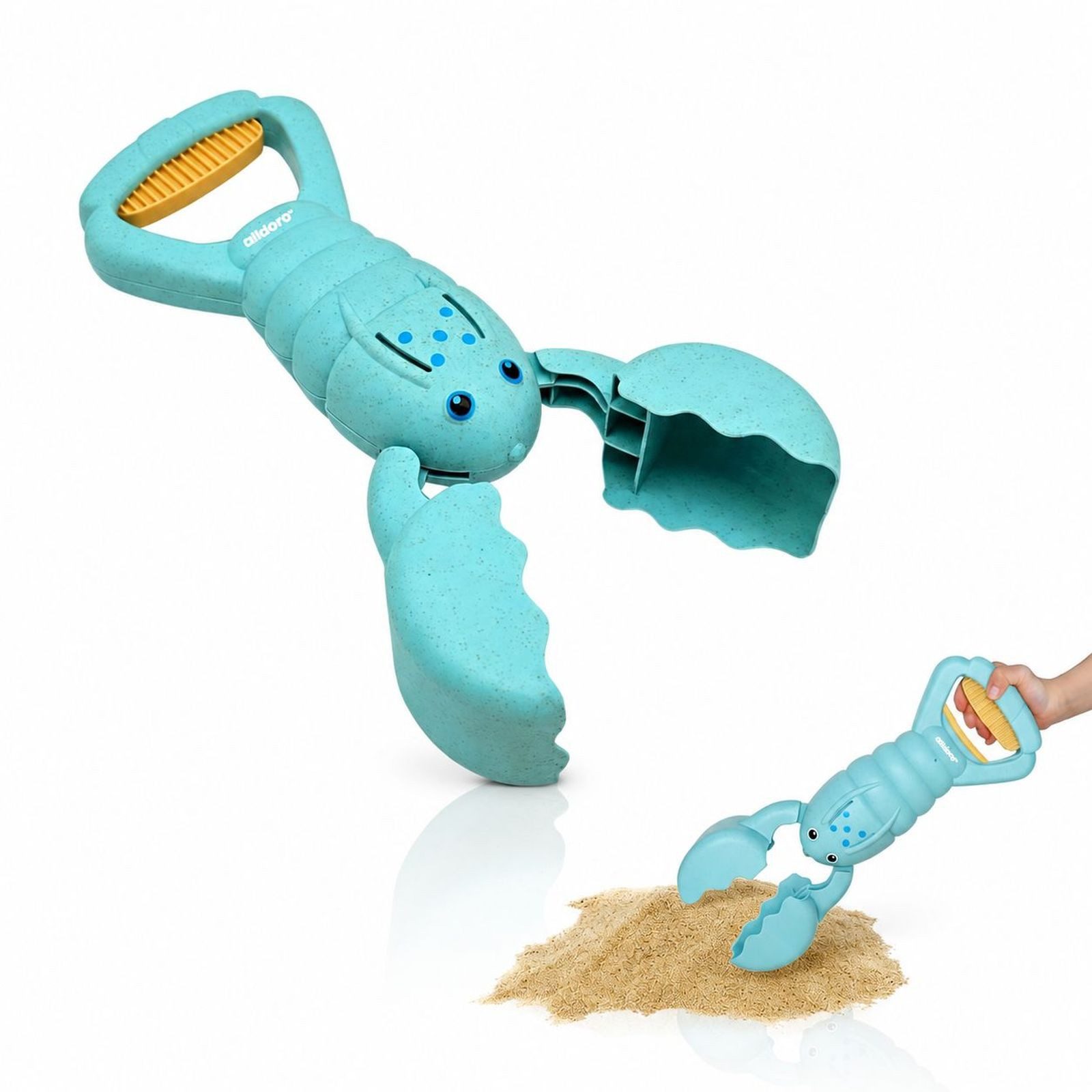 Sandform-Set Sandgreifer Hummer hellblau - Sandspielzeug für Kinder ab 3 Jahren