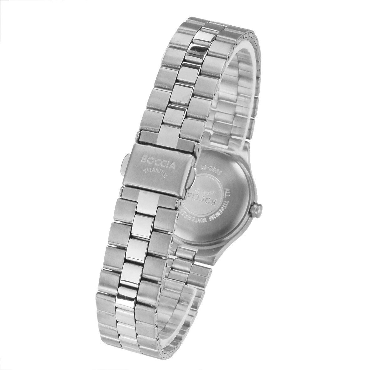 Boccia Quarzuhr Boccia Quarzuhr 3082-01, (Silber)