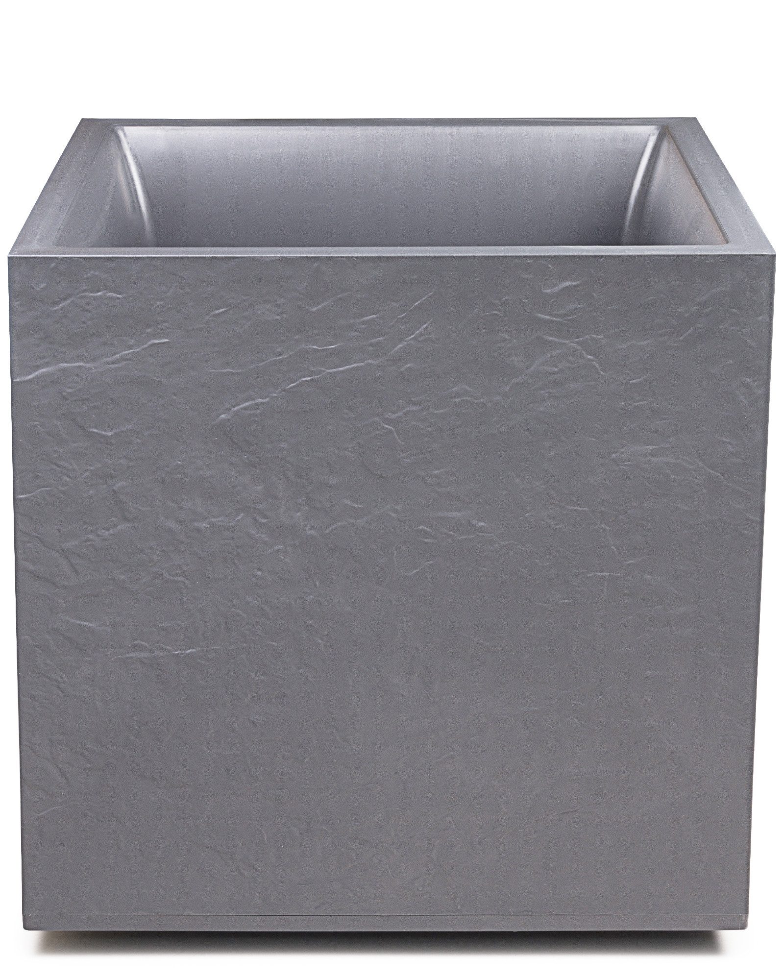 ONDIS24 Blumenkasten Ondis24 Pflanzkübel Vulkan Pierre 50 (1 St), 50x50x50 cm, in Vulkanstein/Basalt-Optik mit Wasserspeicher