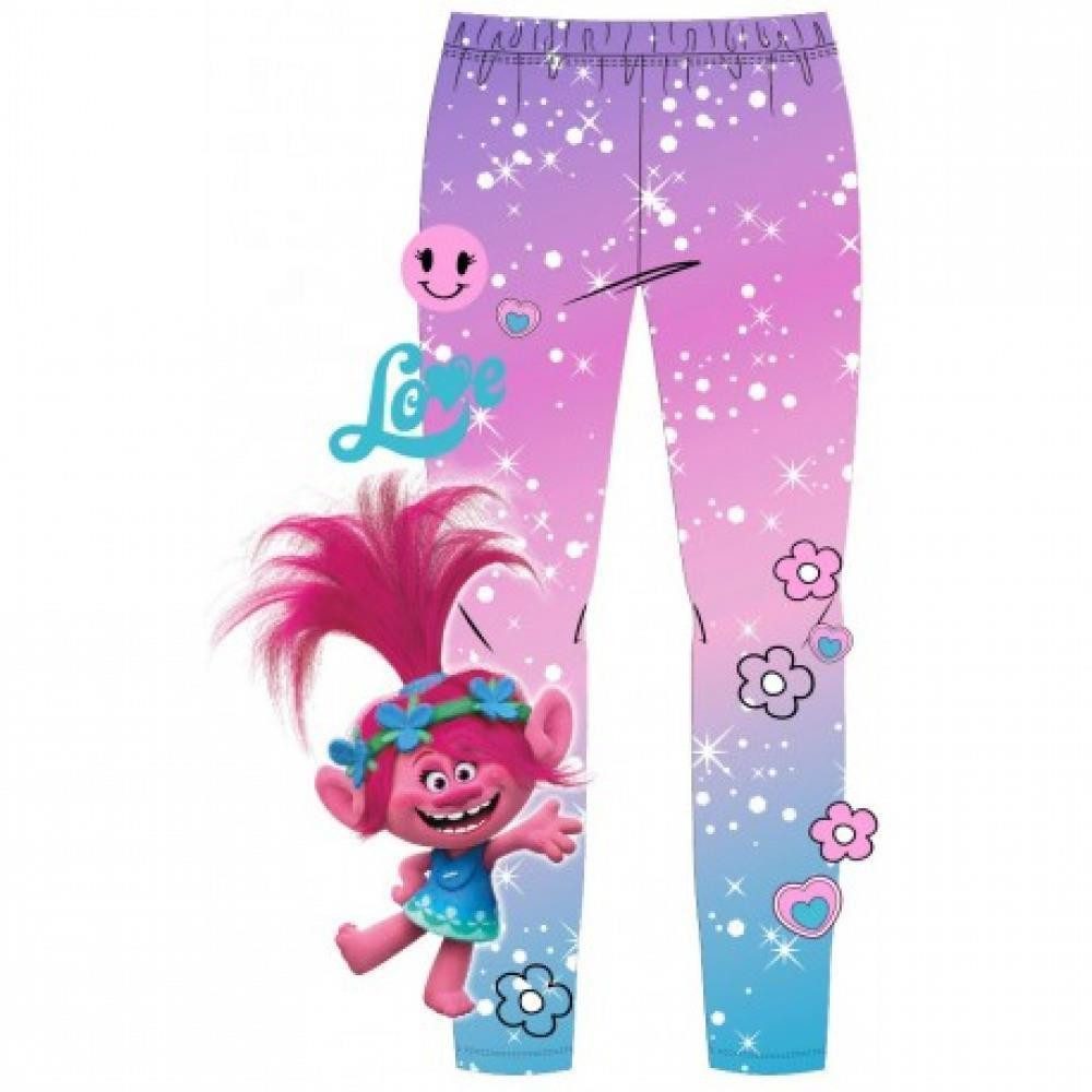 Trolls Leggings Trolls Leggings Mädchen, Lizenzmotiv 98–128
