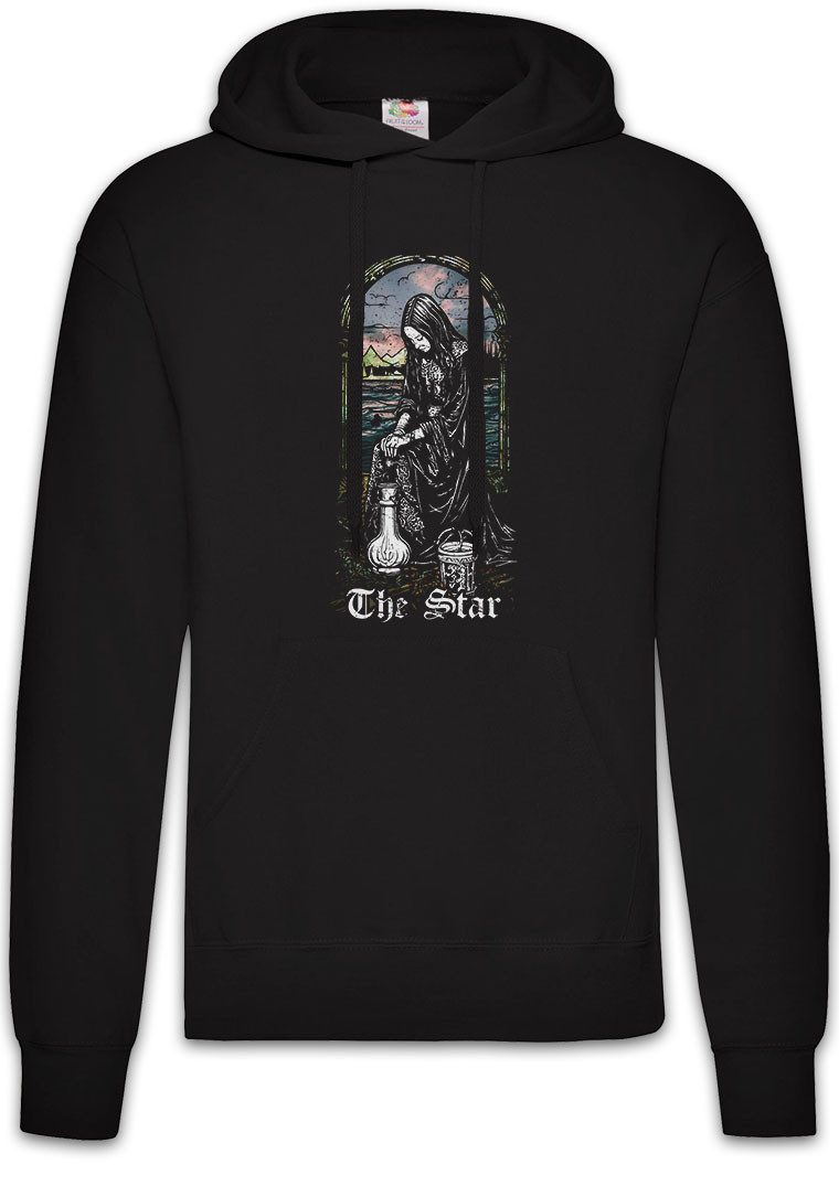 Hoodie Tarot B The Star Herren Hoodie Set Card Karte Deck Arcana Voodoo Major