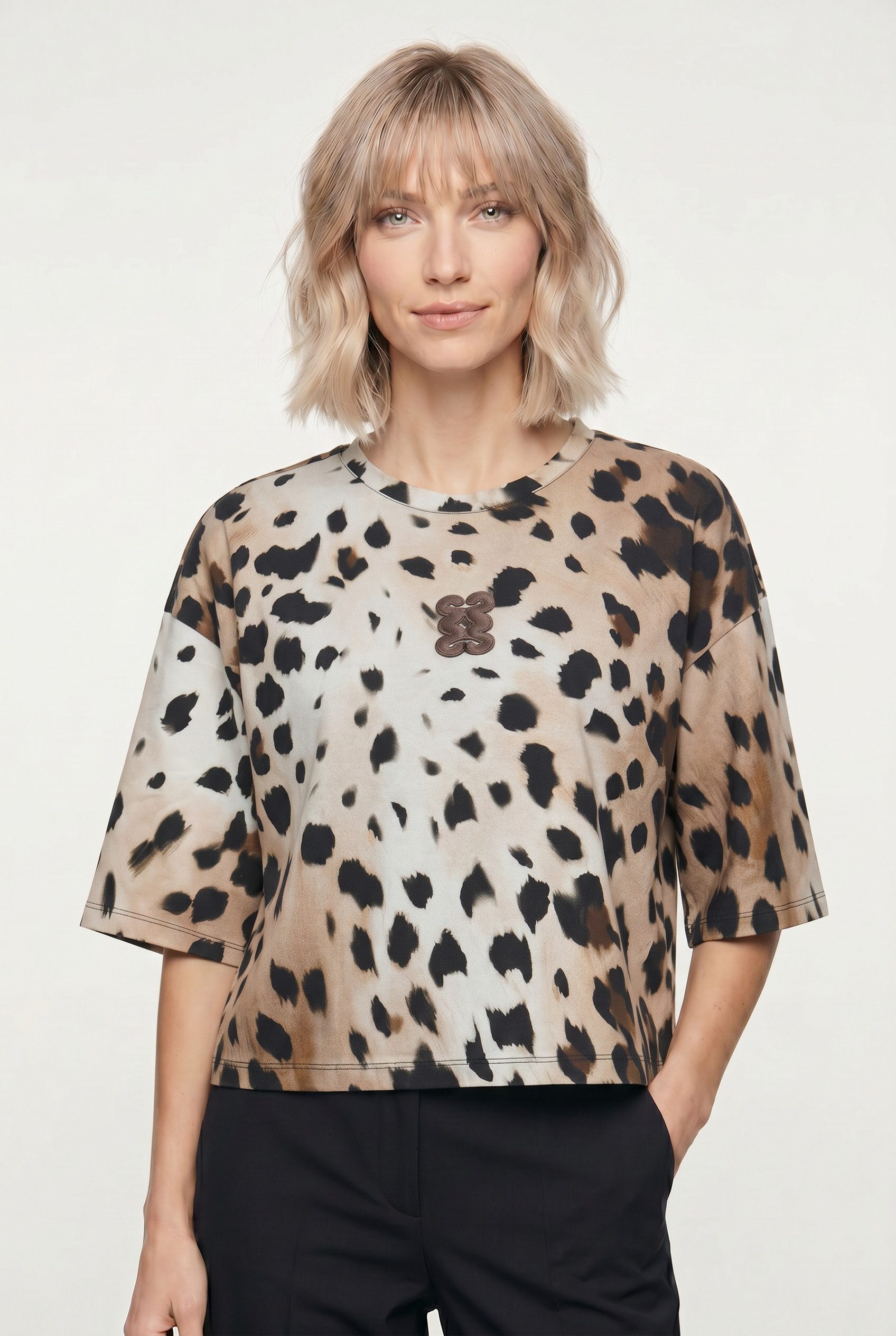Smith & Soul Rundhalsshirt mit Alloverprint