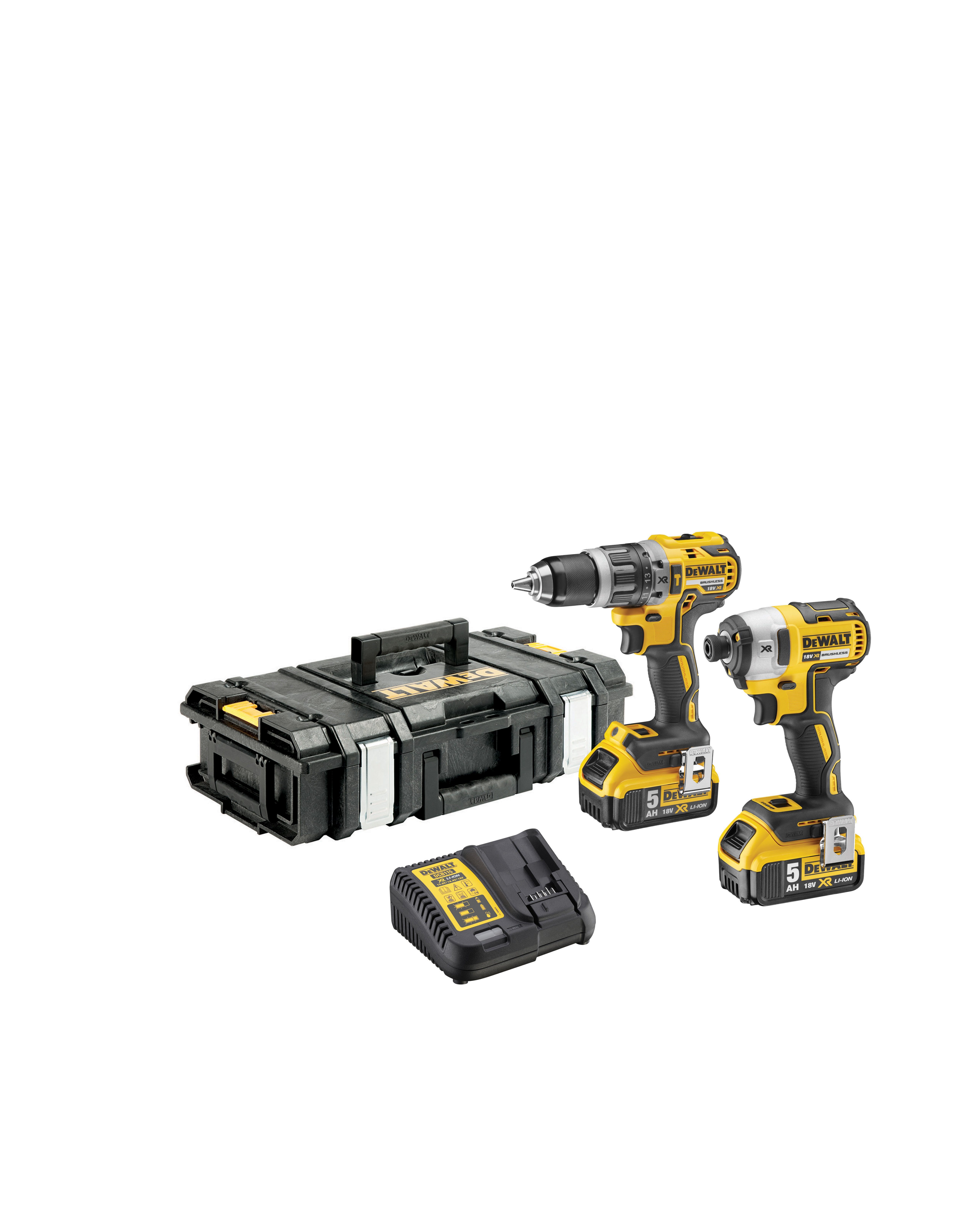 DeWalt Elektrowerkzeug-Set DCK266P2-QW