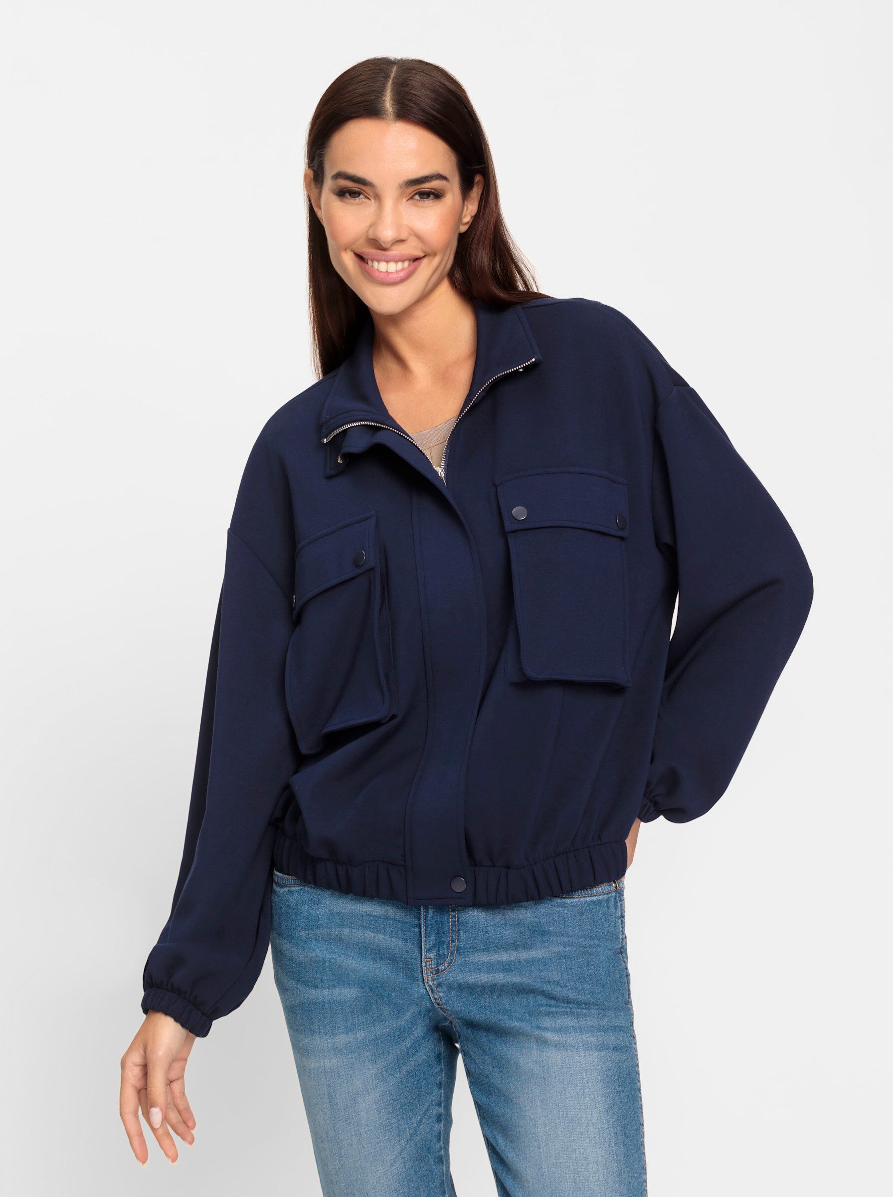 heine Shirtjacke Sweatjacke günstig online kaufen