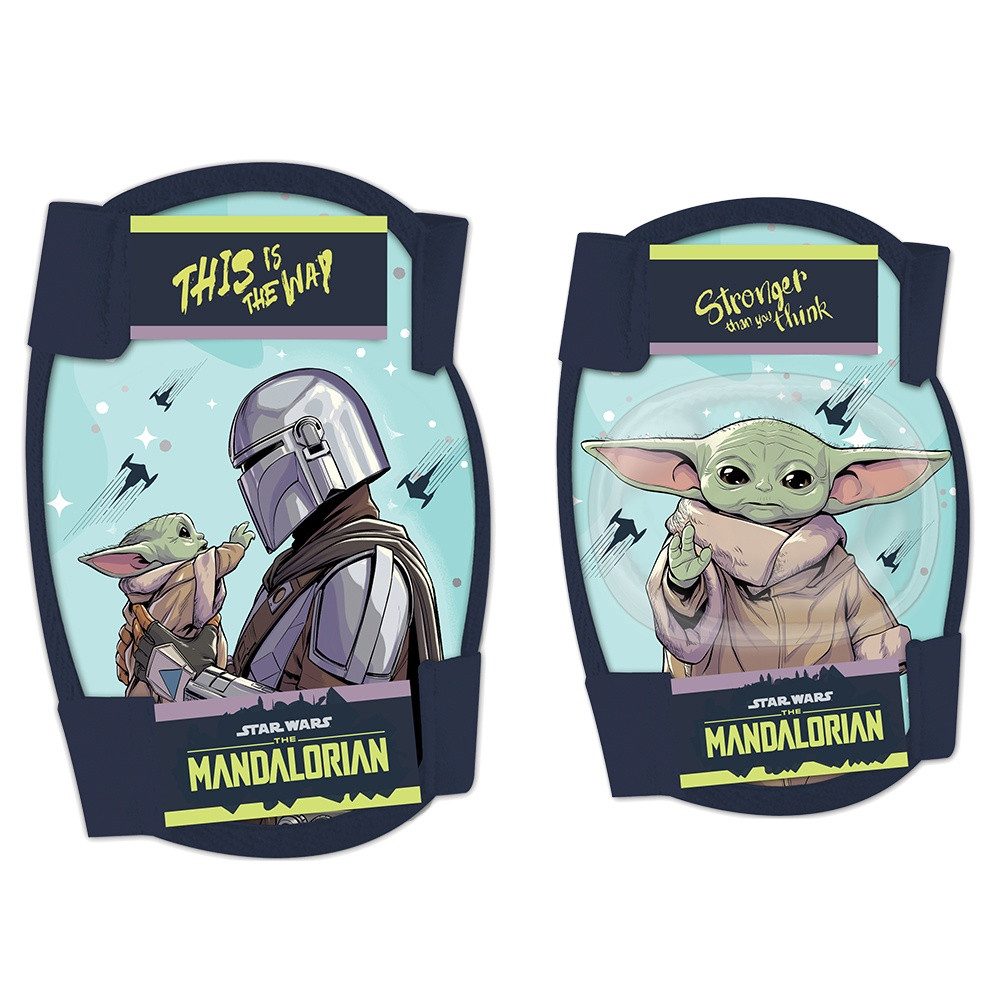 Protektoren-Set Disney Knie- und Ellenbogen "MANDALORIAN", Kids-Junior, Gr.: S