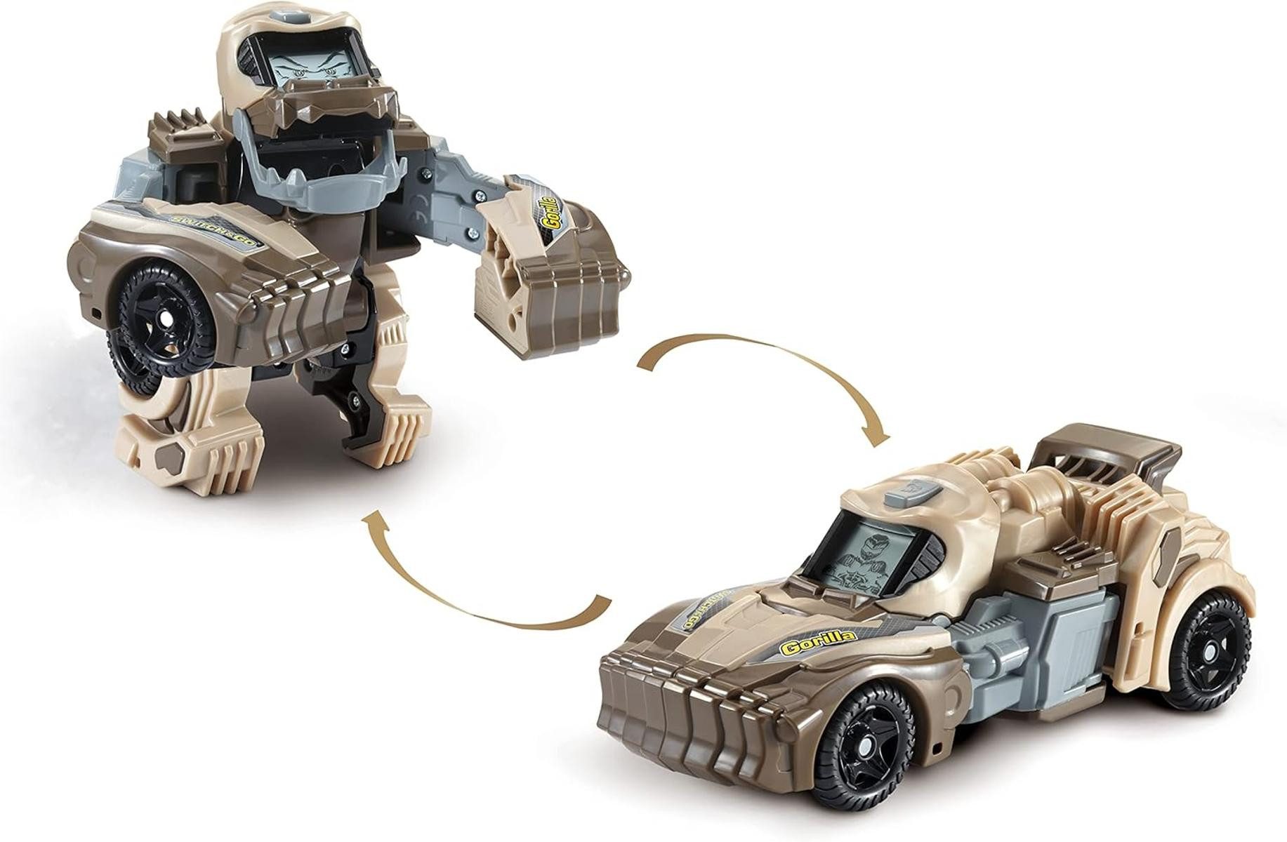 Vtech® Actionfigur VTech Switch + Go Gorilla Gorilla-Auto-Transformer 2-in-1 Spielzeug 3+