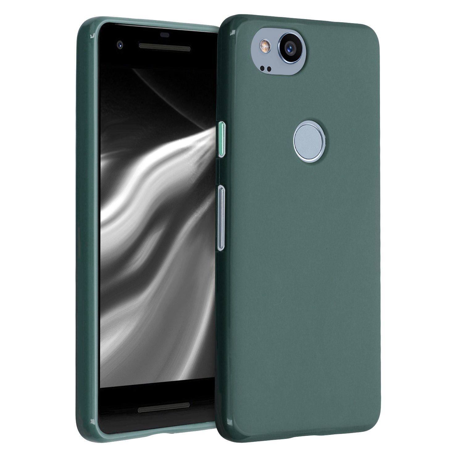 kwmobile Handyhülle Hülle für Google Pixel 2, Hülle Silikon - Soft Handyhülle - Handy Case Cover