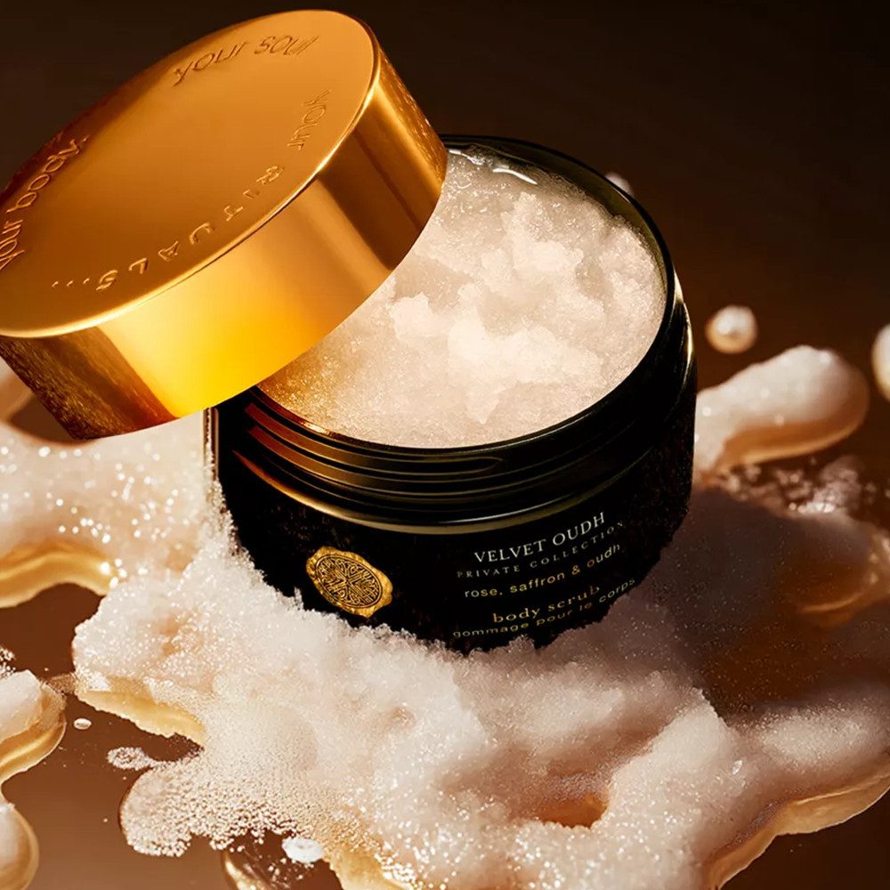 Rituals Körperpeeling Rituals Velvet Oudh Body Scrub 250g, Peeling für geschmeidige und weiche Haut