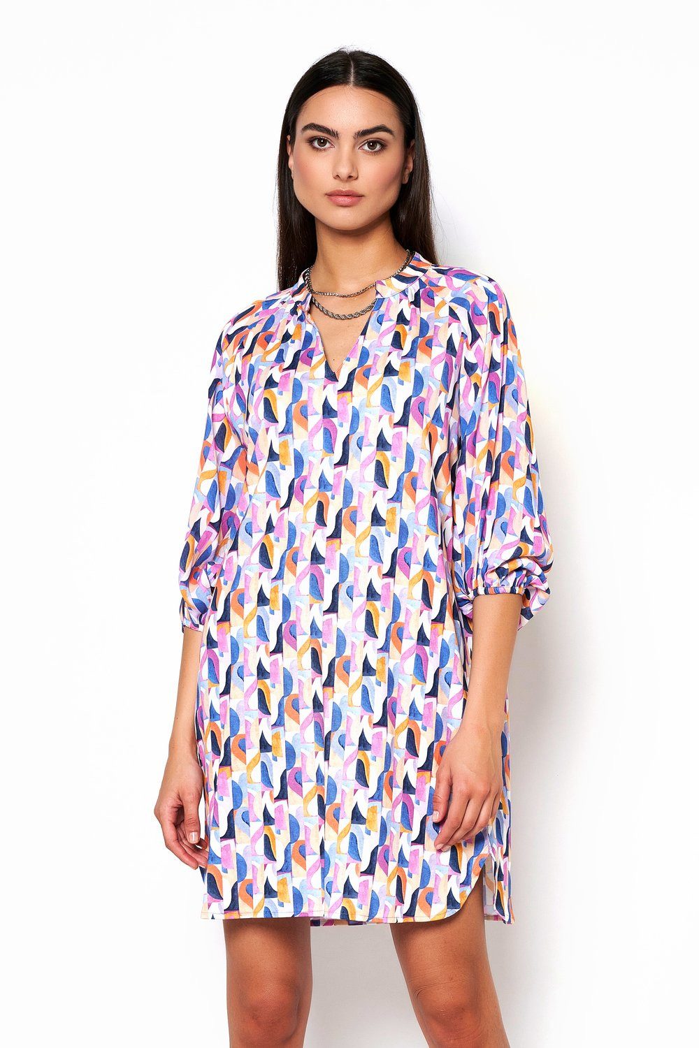 DESOTO Jerseykleid Nelly Blusenkleid halbarm aus günstig online kaufen