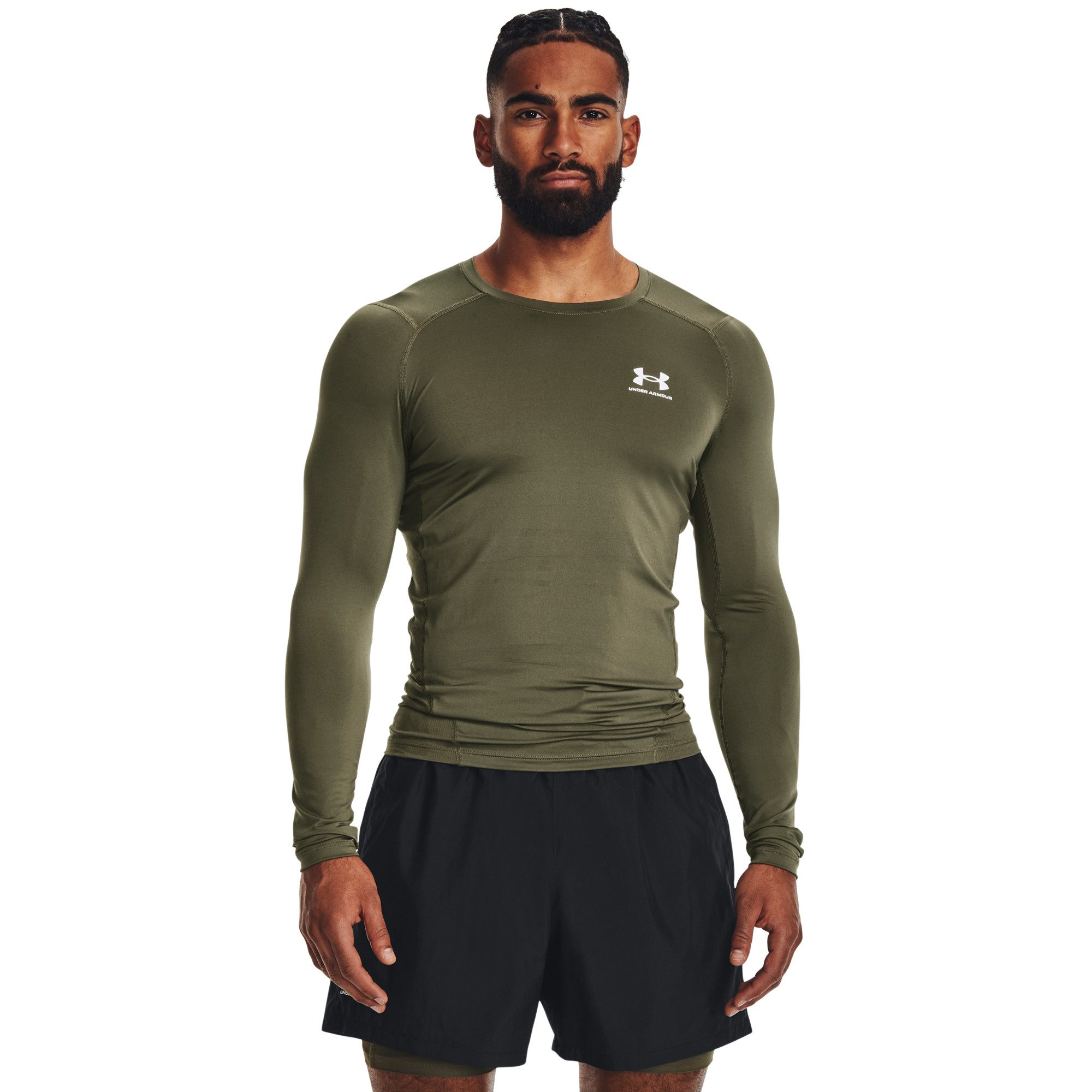 Under Armour® Langarmshirt Under Armour Herren Langarm Shirt HG Armour Comp LS 1361524