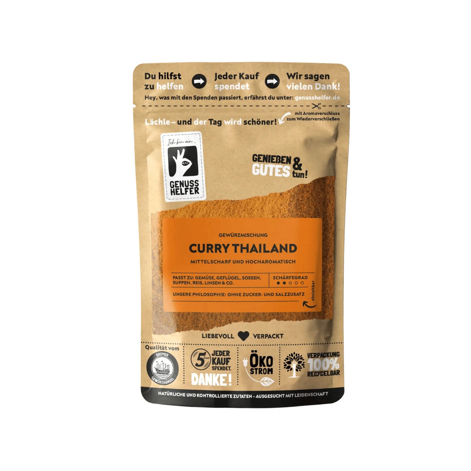 Bremer Gewürzhandel Gewürz Thai-Curry, gemahlen, 100 g