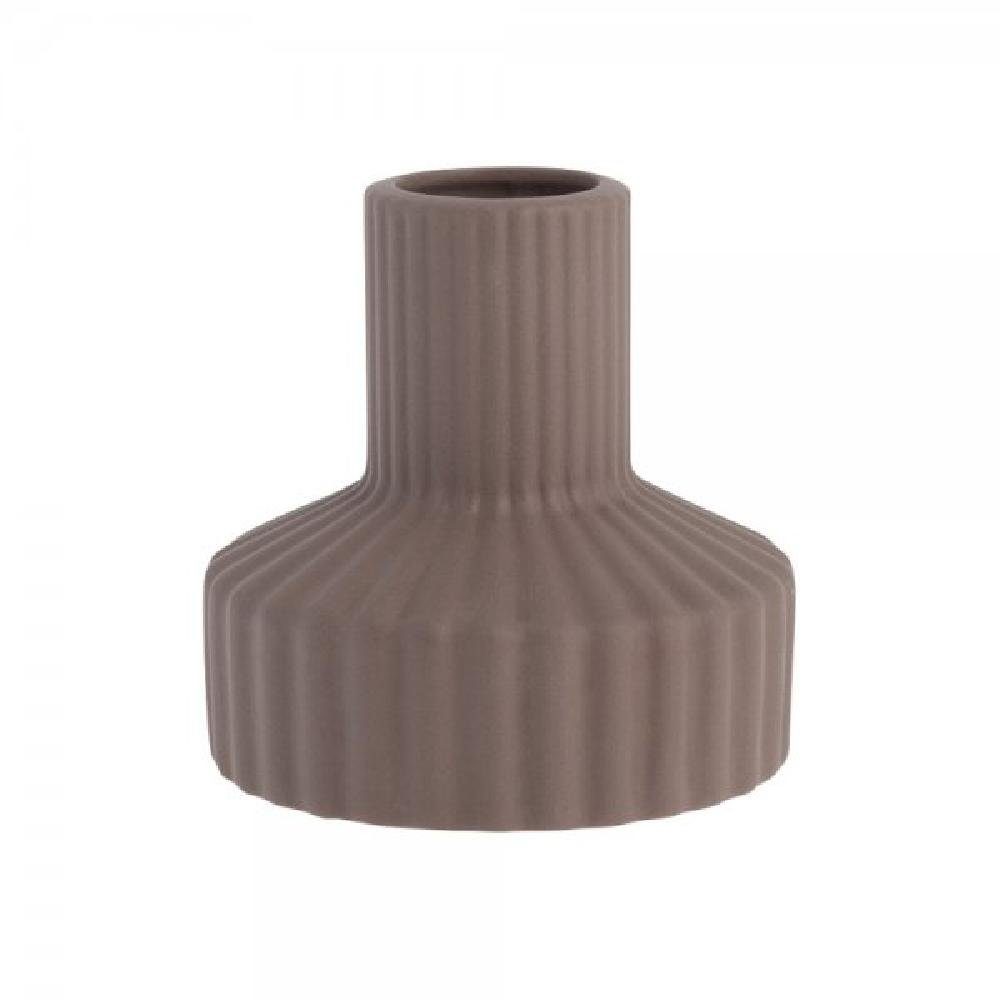 Storefactory Dekovase Vase Samset Braun (10cm)