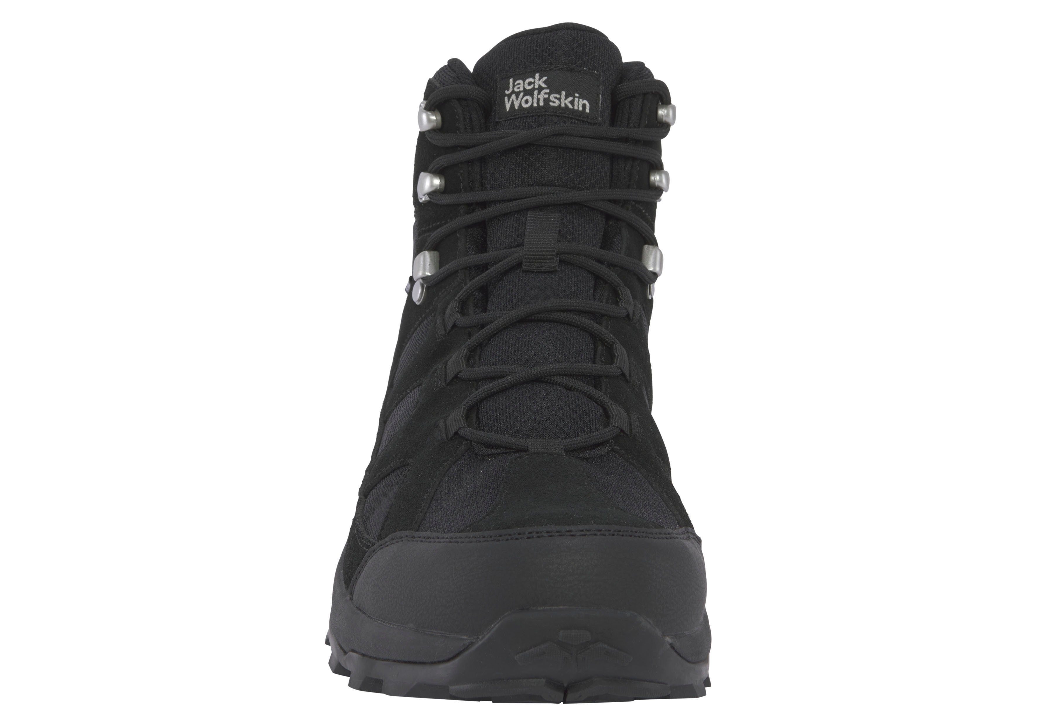 Jack Wolfskin TRAIL HIKER TEXAPORE MID M Wanderschuh wasserdicht, Trekkingschuh