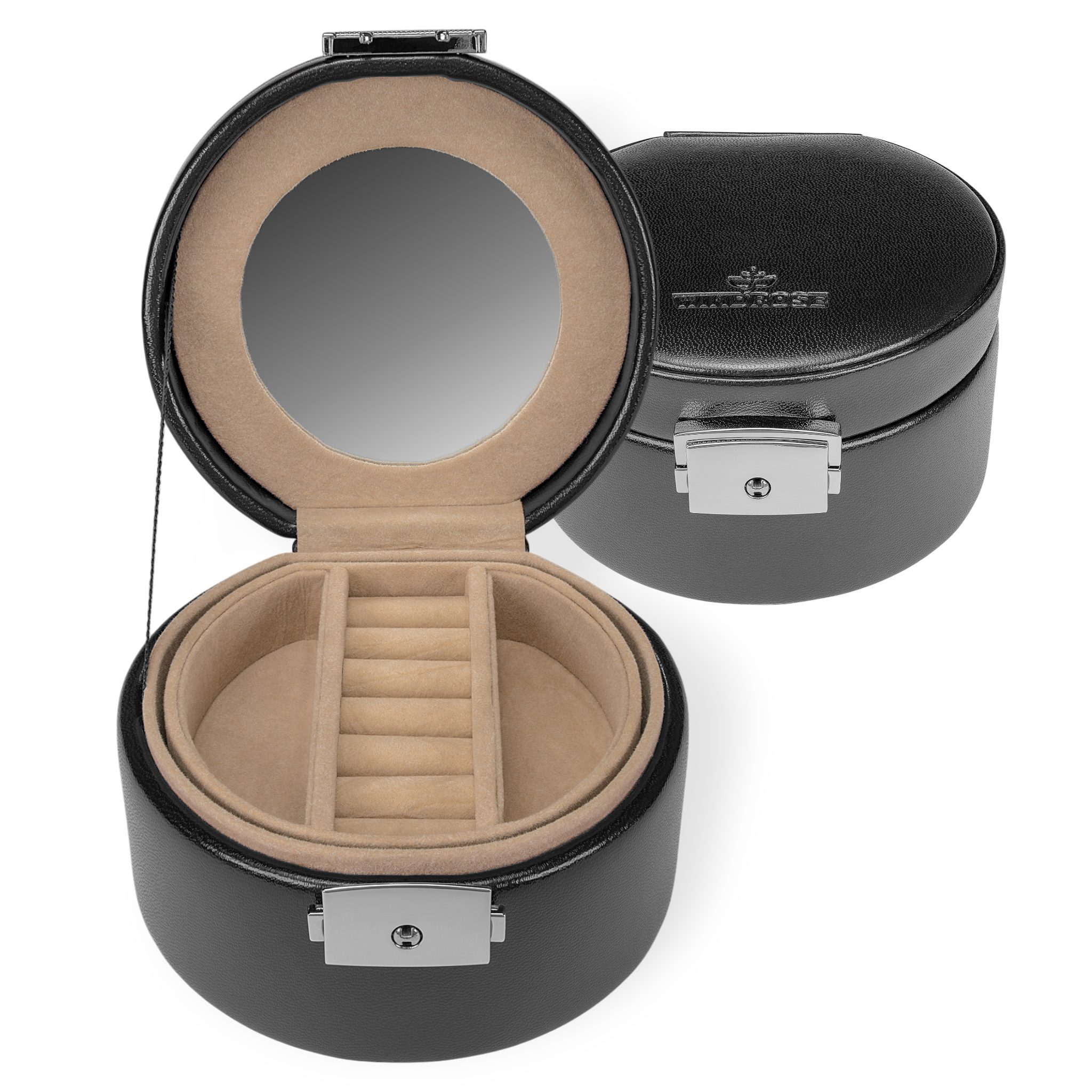 WINDROSE Schmucketui Schmuckdose klein (Merino)