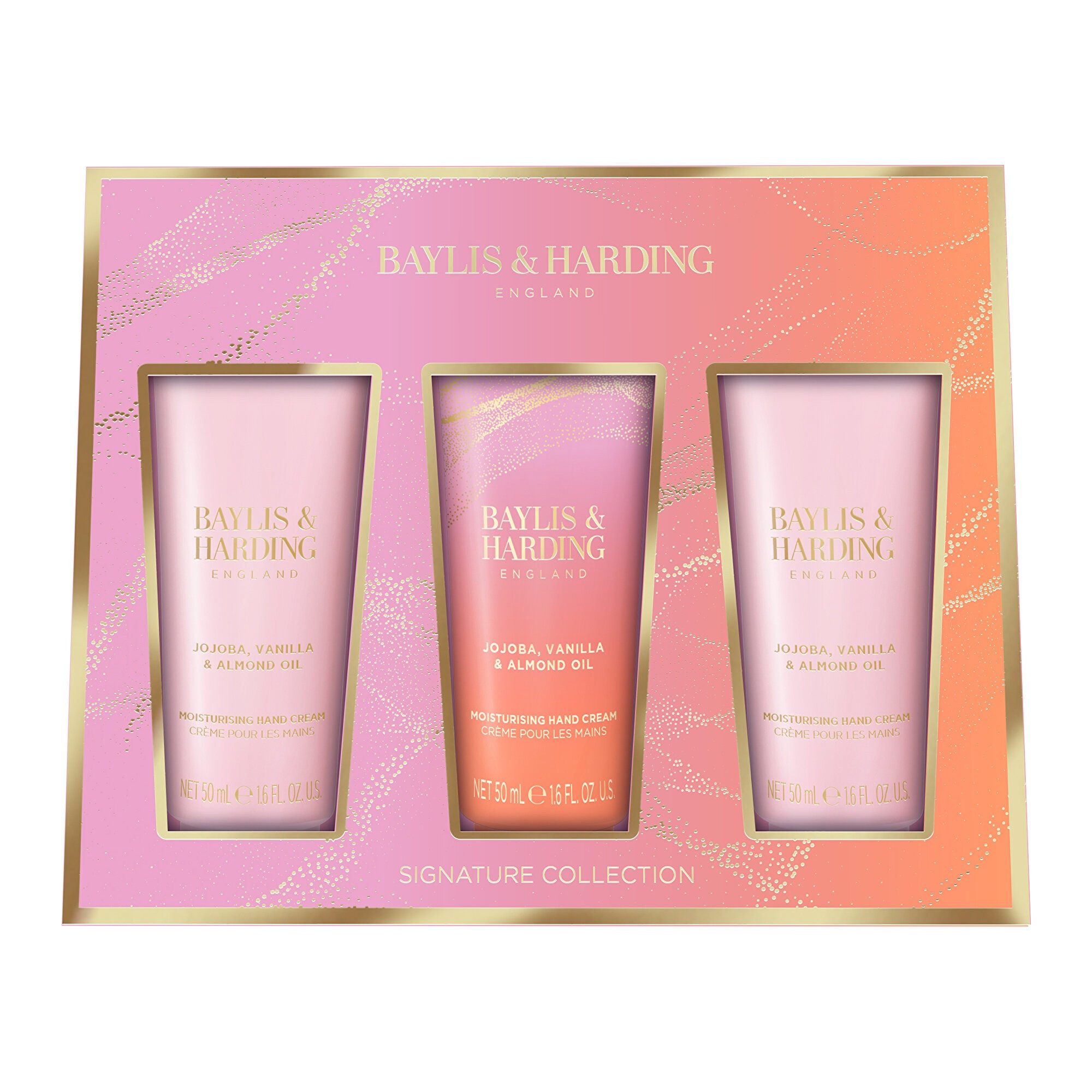 Baylis Harding Handcreme Geschenkset Jojoba-, Vanille- und Mandelöl
