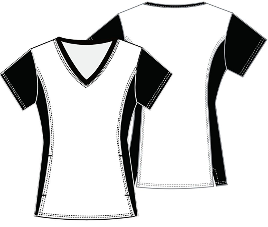 Cherokee Funktionsbluse Bunt bedruckter Damen Kasack "Nuts for Nuts A&B Hörnchen" Kasack mit Motiv – Bild 5 von 5