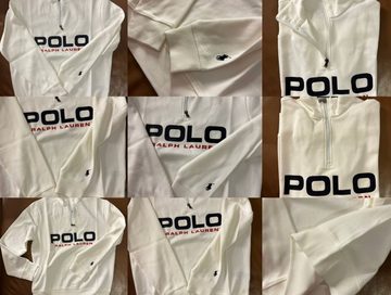 Ralph Lauren Sweatshirt POLO RALPH LAUREN Double Knit Tech Jumper Troyer Mock Sweatshirt Pullo