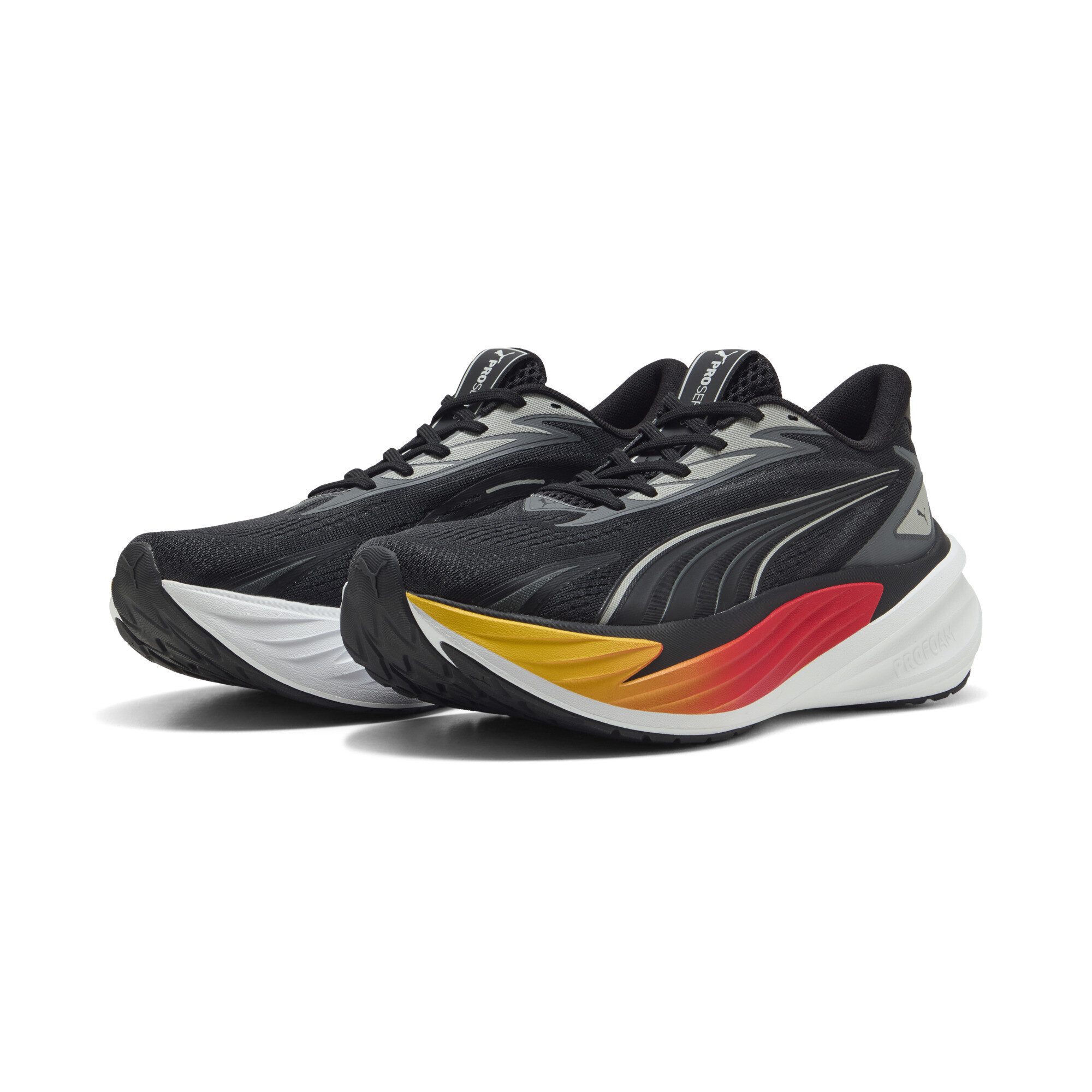 Black Red Yellow Sizzle White