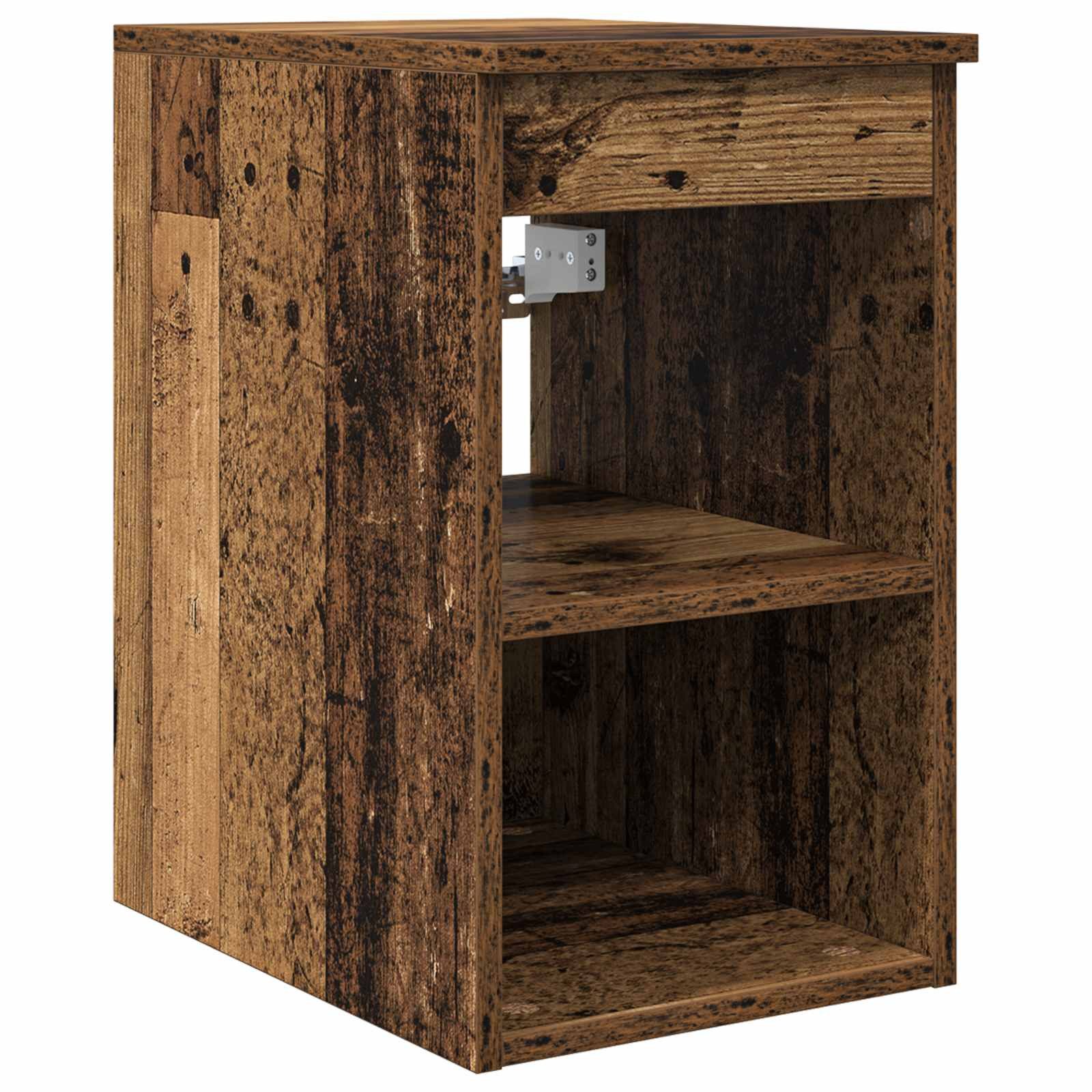 Badezimmerspiegelschrank Badezimmerschrank Inzwischen Altholz 30 x 44,5 x 50 cm