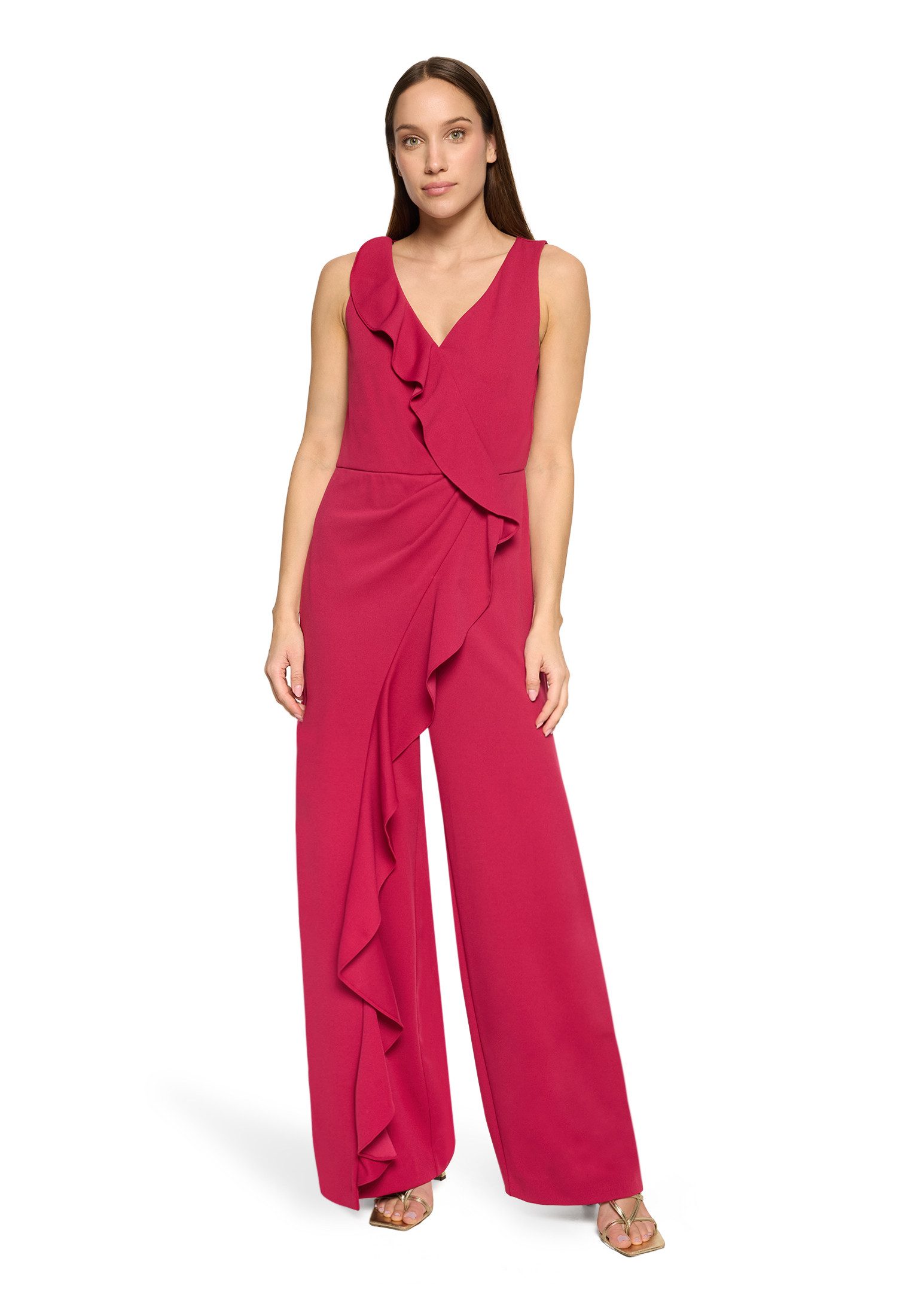 Vera Mont Overall Damen mit Volant (1-tlg)