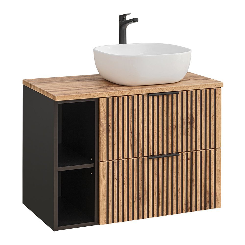 Lomadox Waschbeckenschrank XANTEN-56 mit Regal und günstig online kaufen