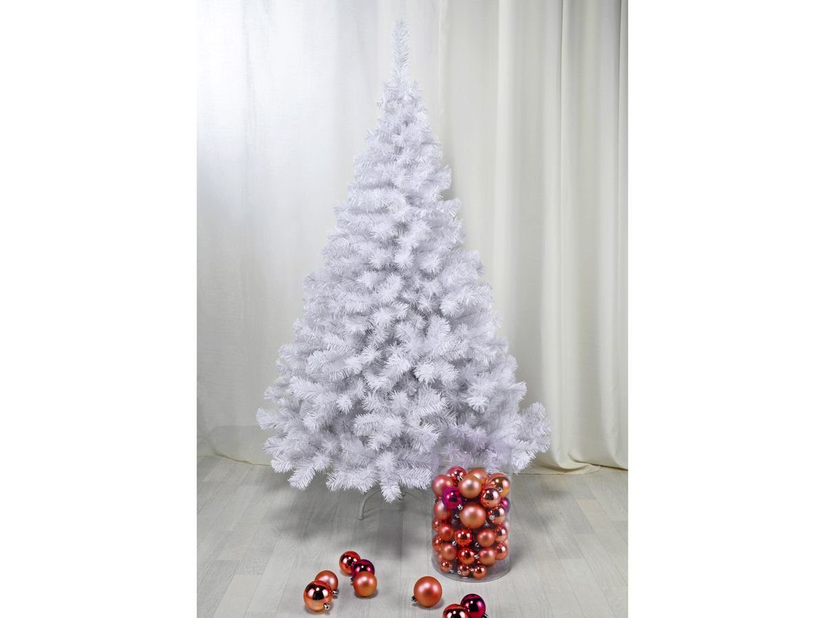 Künstlicher Weihnachtsbaum künstlich 90cm Weihnachtsbaum Weiß Tanne Gravidus Christbaum