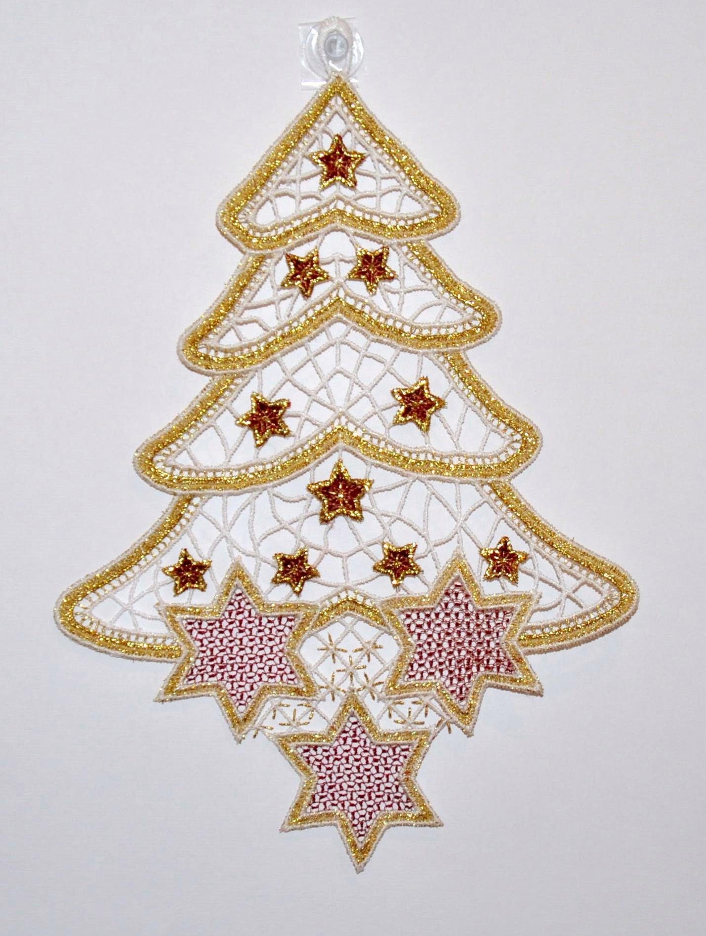 Fensterbild Goldtanne