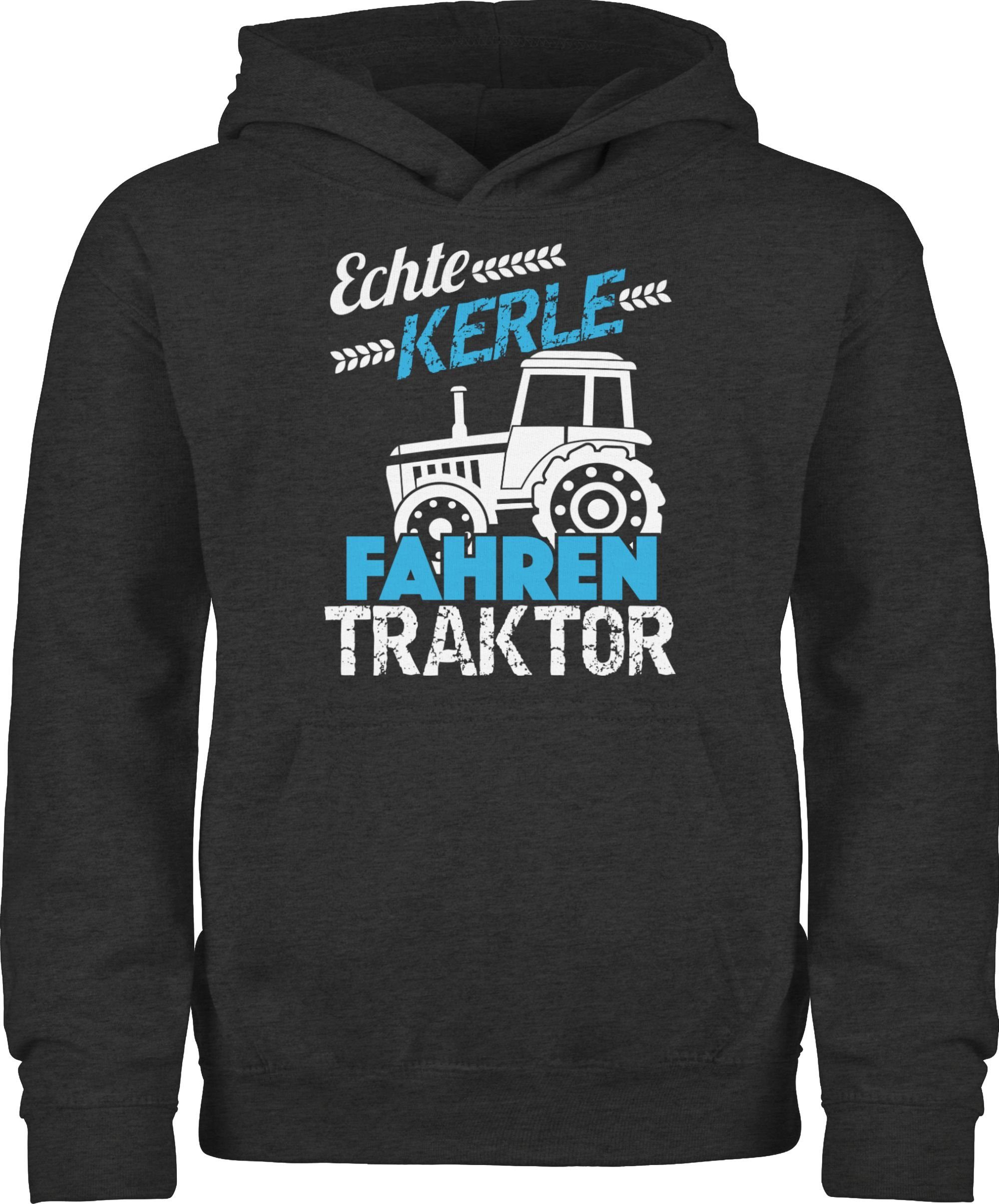 Hoodie Echte Kerle fahren Traktor