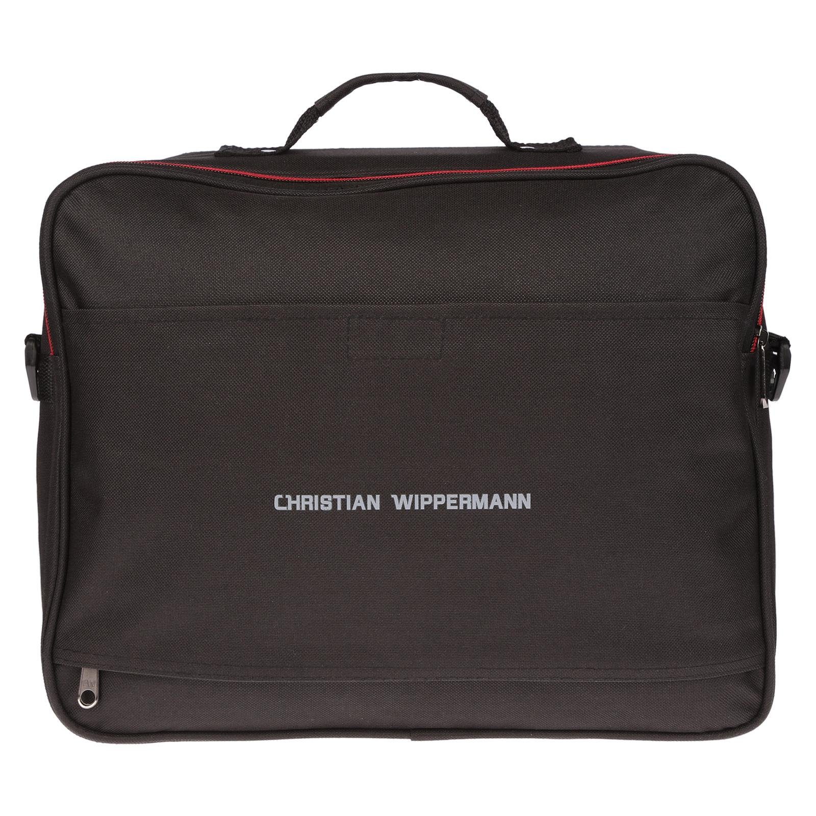 Christian Wippermann Umhängetasche Flugbegleiter Arbeitstasche Messenger Tasche im Querformat (1 tlg)