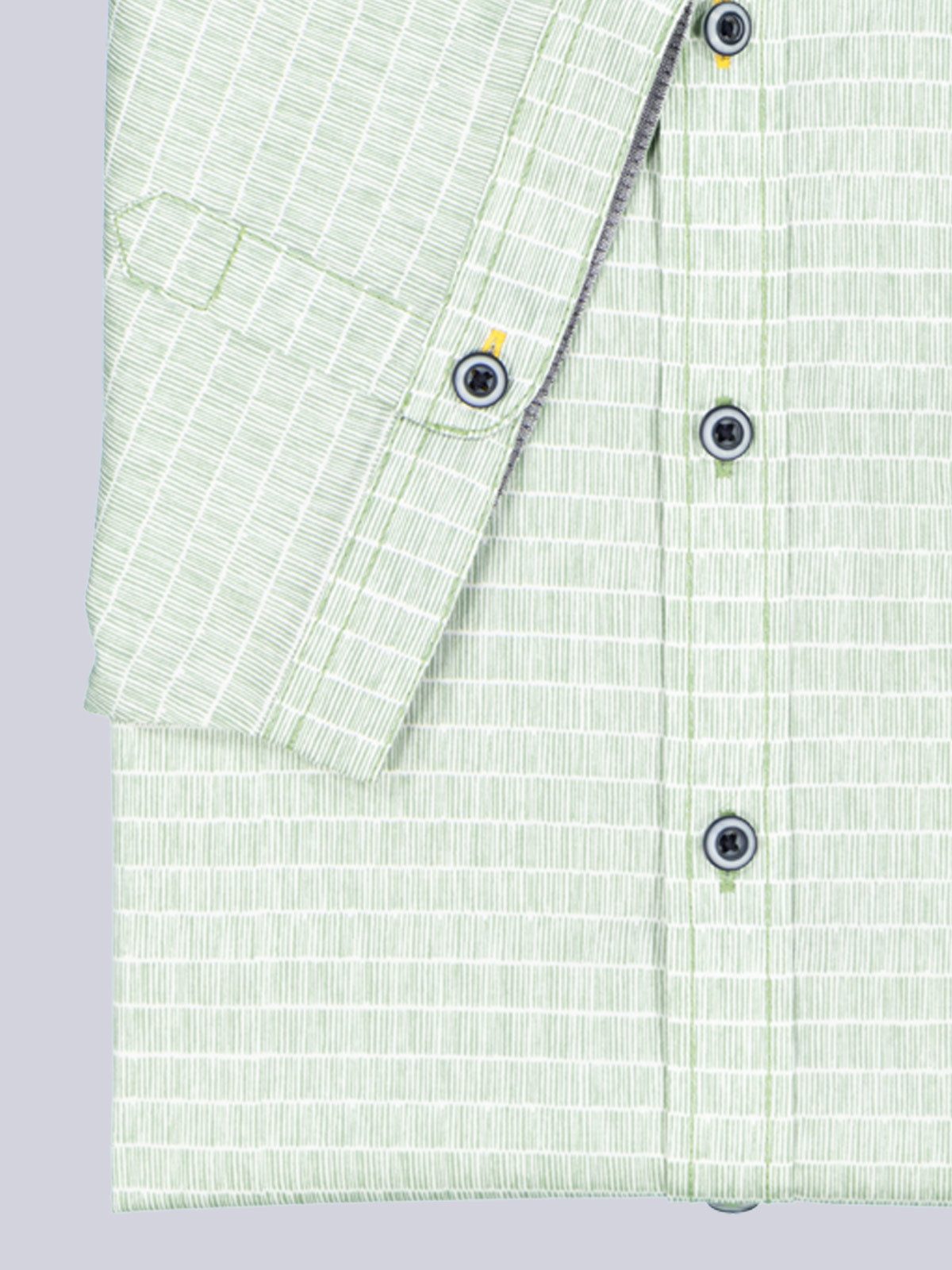 Engbers Kurzarmhemd Herren Kurzarm-Hemd regular, Hellgruen